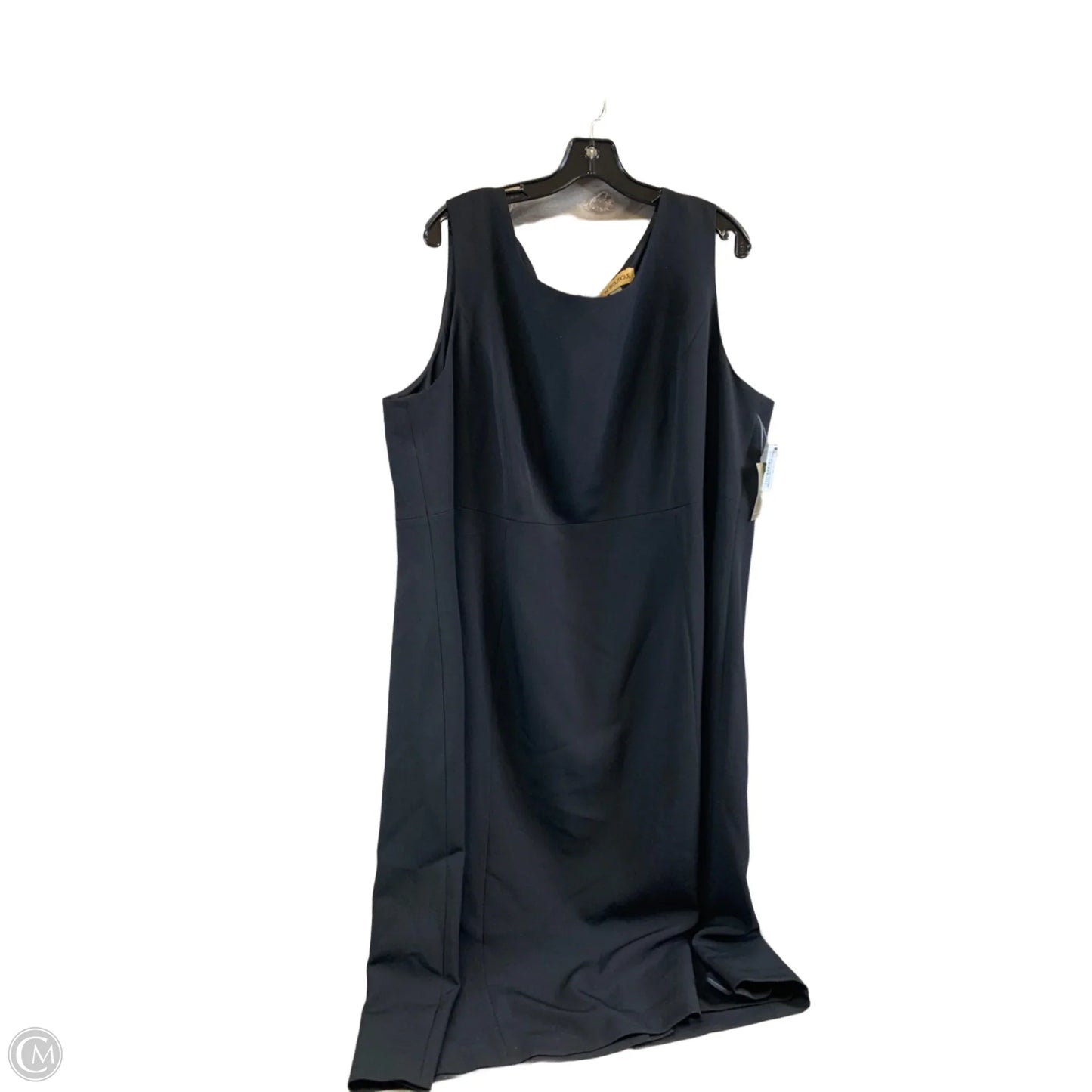 Dress Casual Midi By Clothes Mentor In Black, Size: 3x