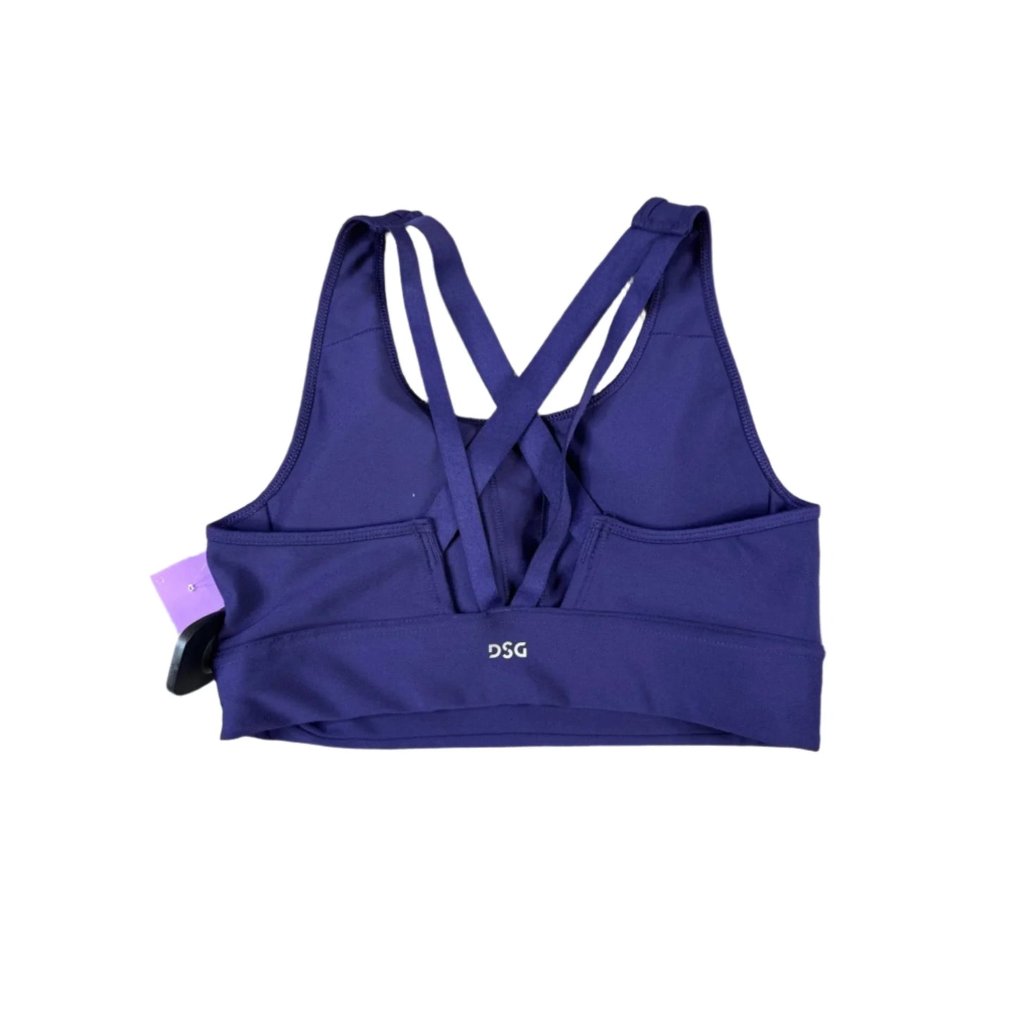 Athletic Bra By Dsg Outerwear In Navy, Size: S