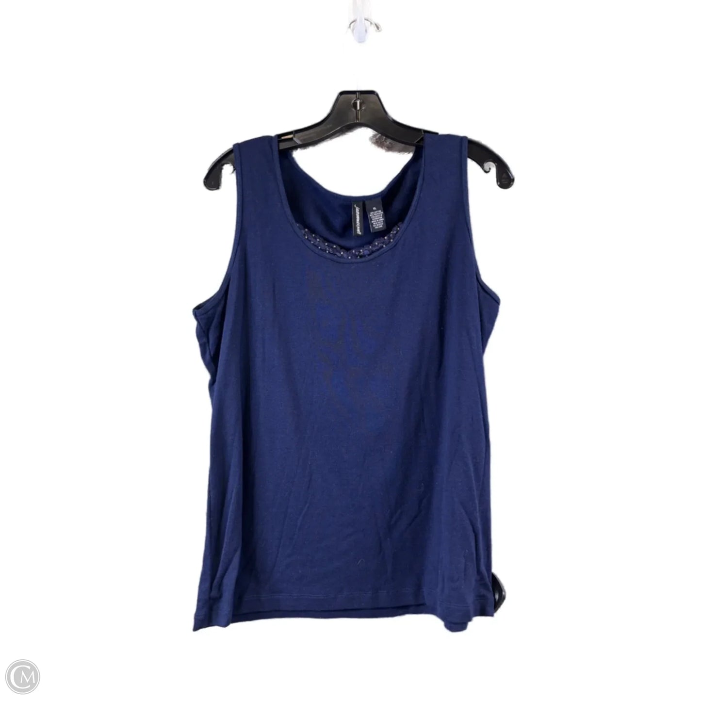 Tank Top By Jason Maxwell In Navy, Size: Xl
