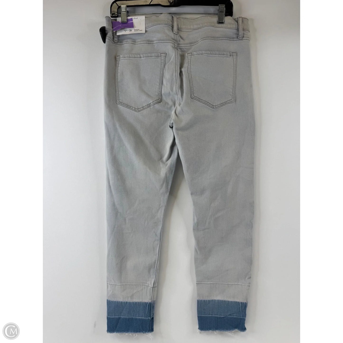 Jeans Skinny By Loft In Blue Denim, Size: 12