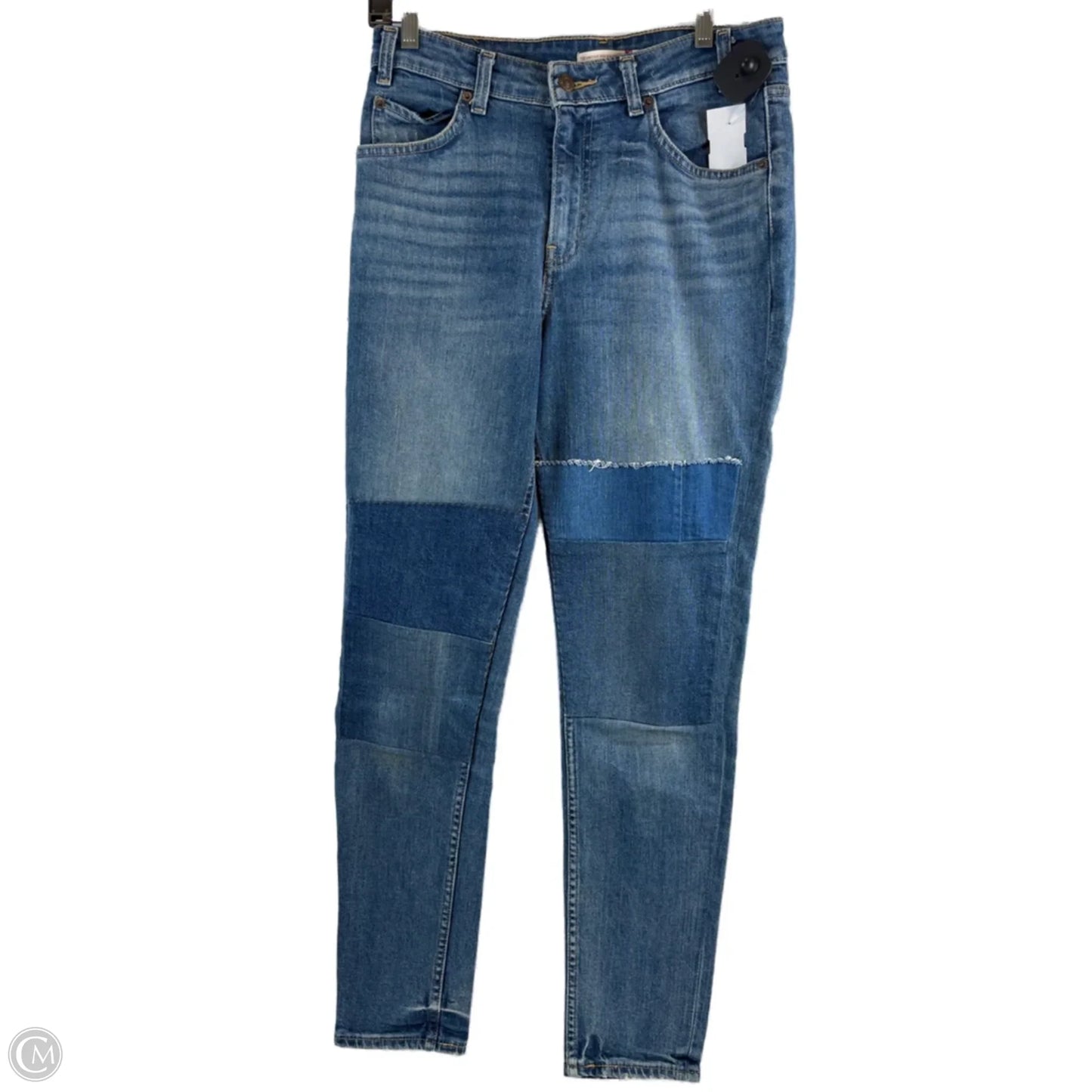 Jeans Skinny By Levis In Blue Denim, Size: 6