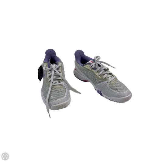 Shoes Sneakers By Clothes Mentor In Purple & White, Size: 8
