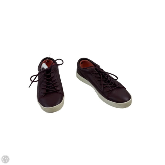 Shoes Sneakers By Clothes Mentor In Maroon, Size: 7.5