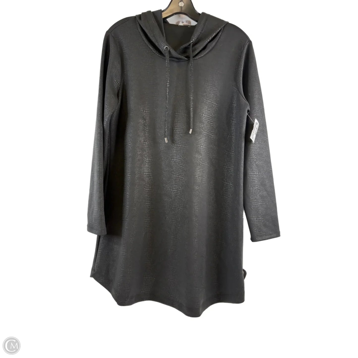 Top Long Sleeve By Cable And Gauge In Black, Size: L