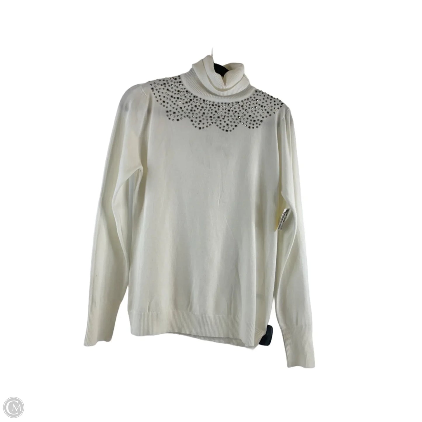 Sweater By Vila Milano In White, Size: L