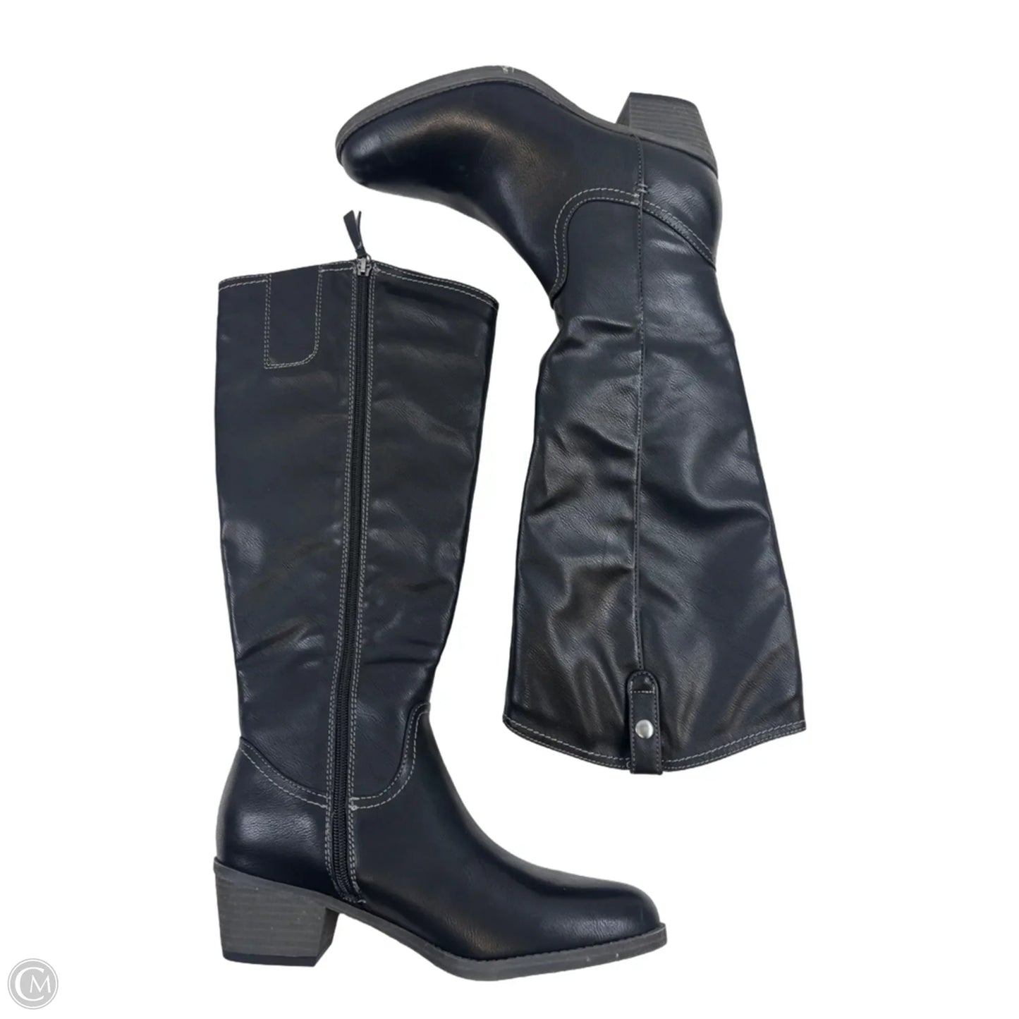 Boots Knee Flats By Naturalizer In Black, Size: 9