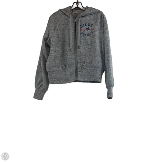 Athletic Sweatshirt Hoodie By Clothes Mentor In Grey, Size: S