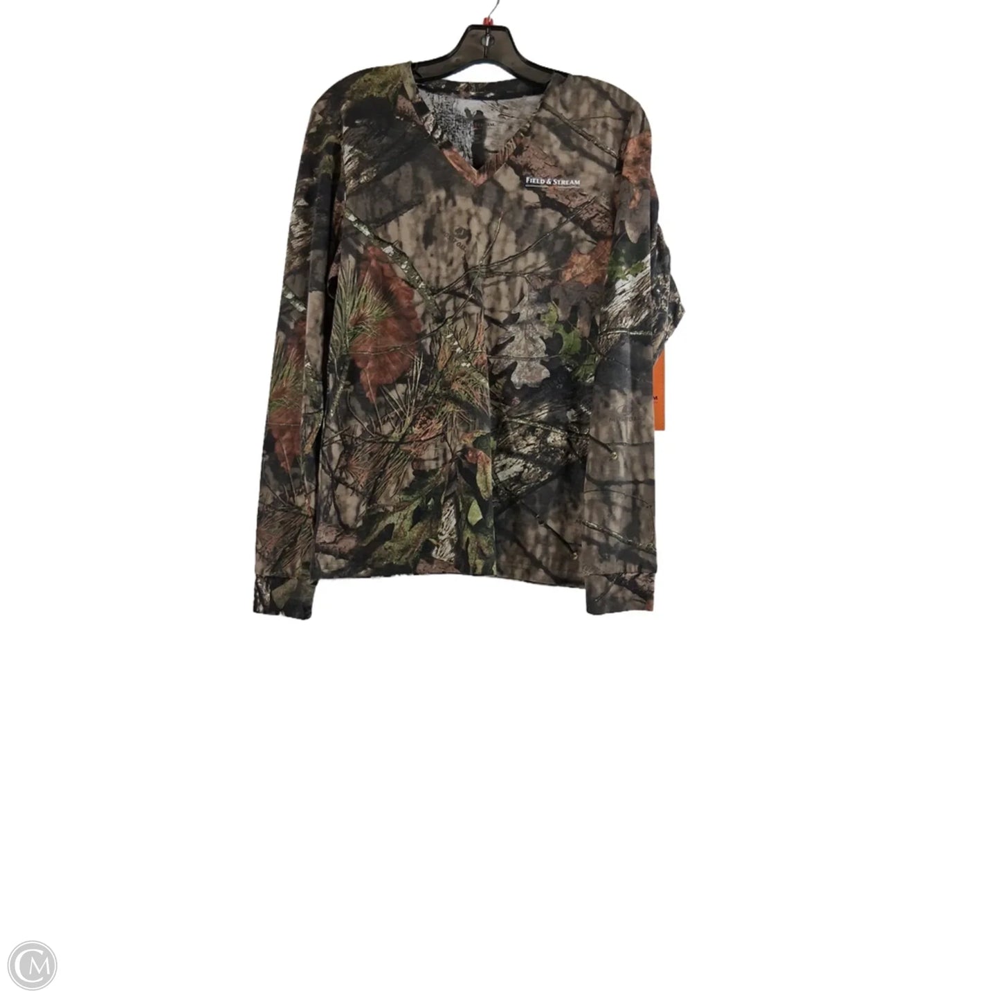 Athletic Top Long Sleeve Crewneck By Clothes Mentor In Brown, Size: M