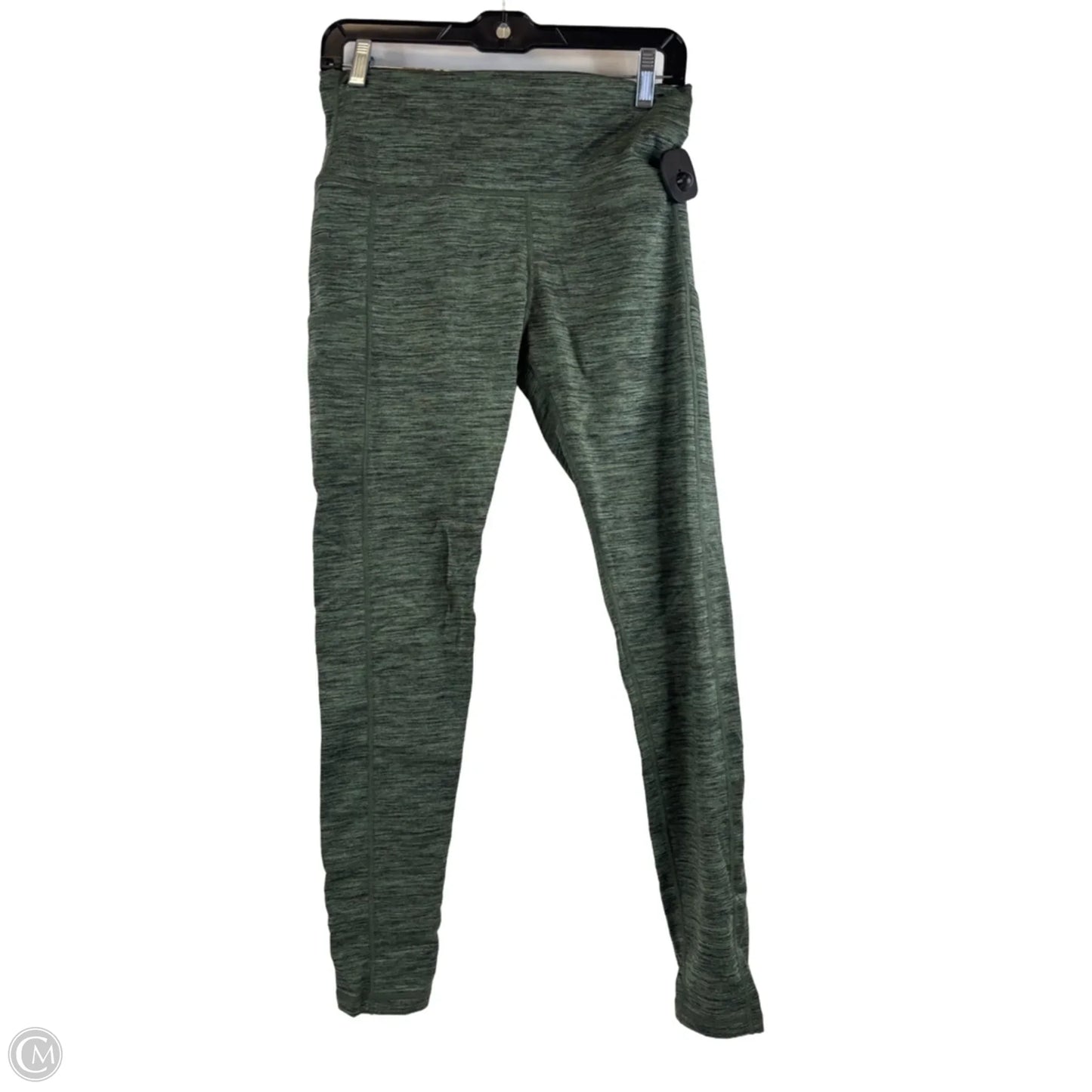 Athletic Leggings By Serra In Green, Size: L