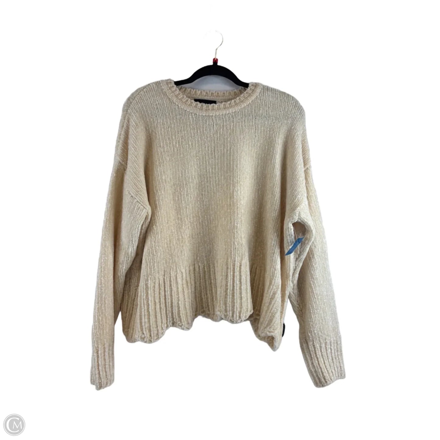 Sweater By Cynthia Rowley In Cream, Size: M
