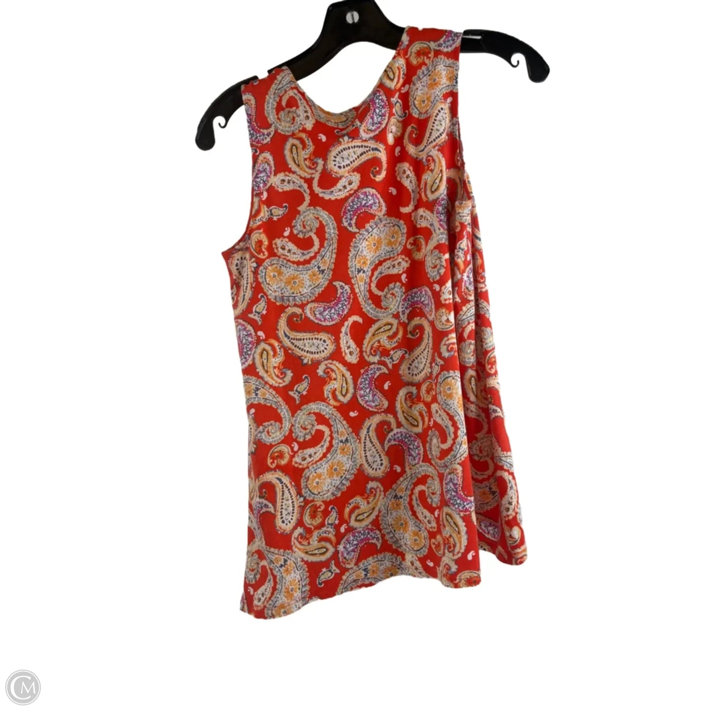 Tank Top By J. Jill In Paisley Print, Size: Xsp