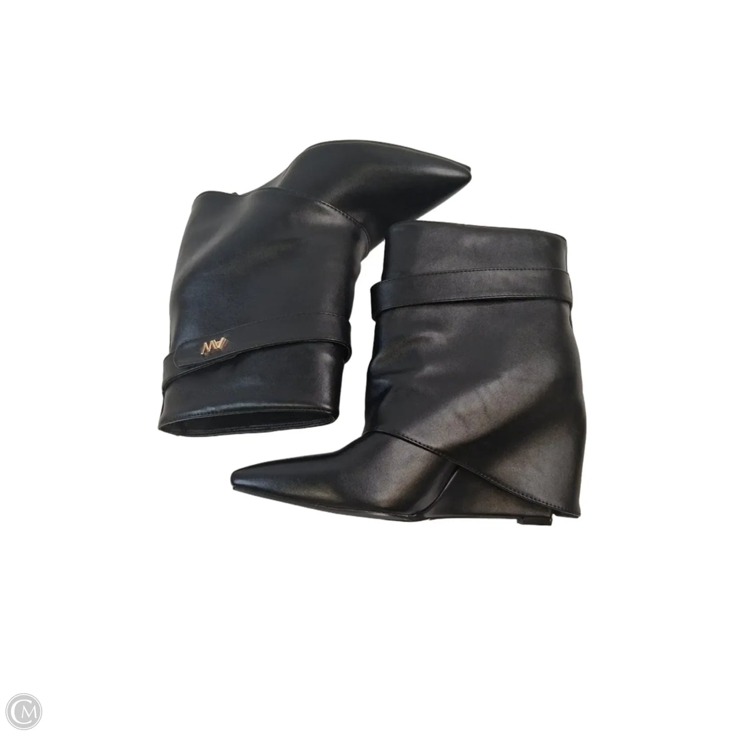Boots Ankle Flats By Azalea Wang In Black, Size: 9
