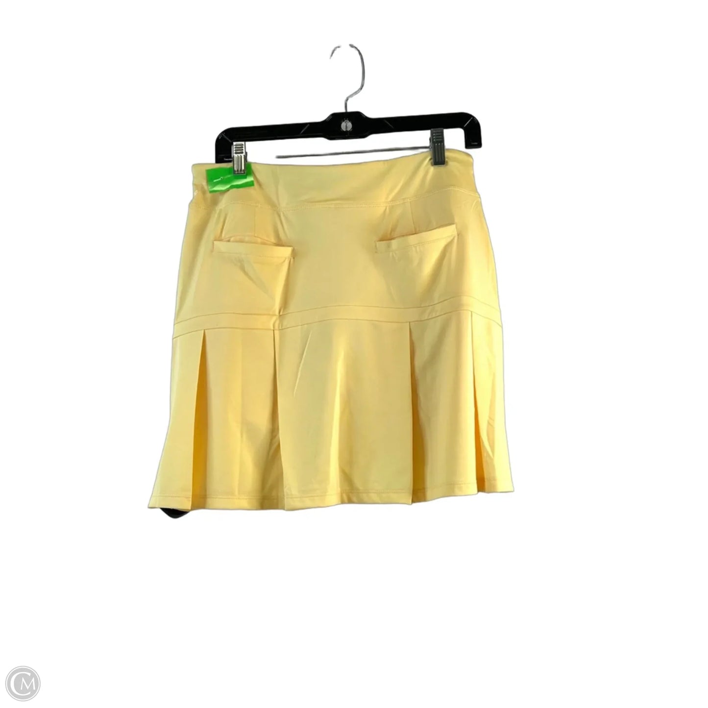 Athletic Skort By Clothes Mentor In Yellow, Size: 8