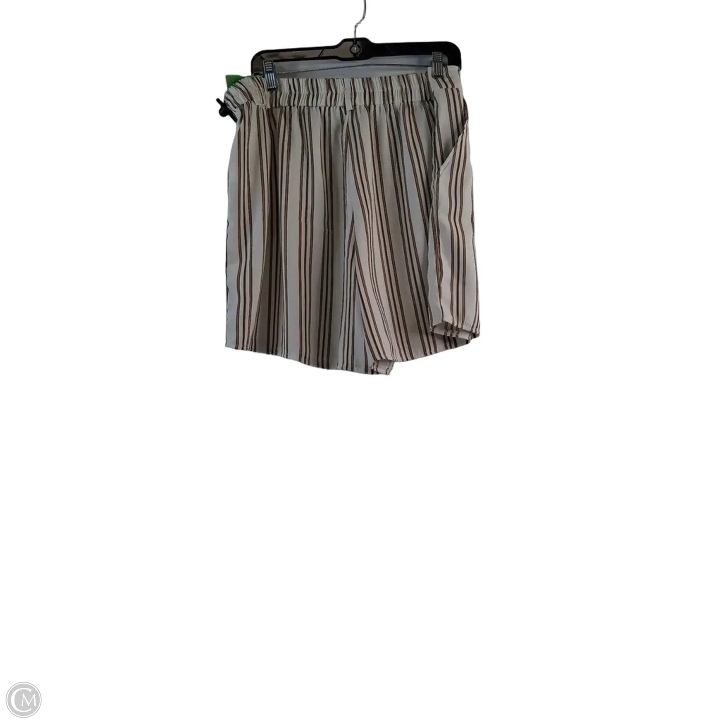Shorts By Joie In Tan & White, Size: 16
