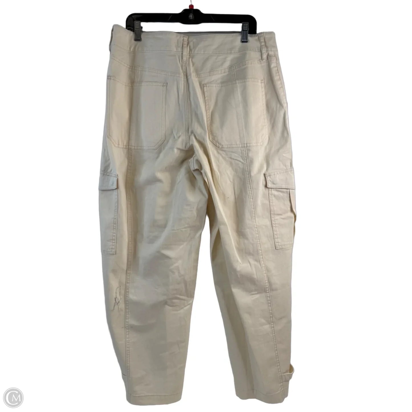 Pants Cargo & Utility By Jessica Simpson In Ivory, Size: 14