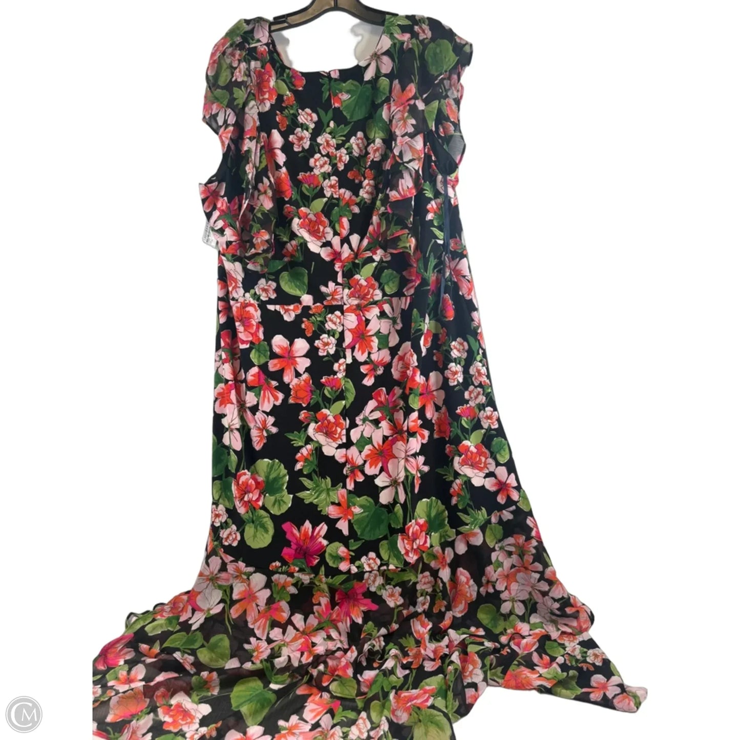 Dress Casual Maxi By Tommy Hilfiger In Floral Print, Size: 3x