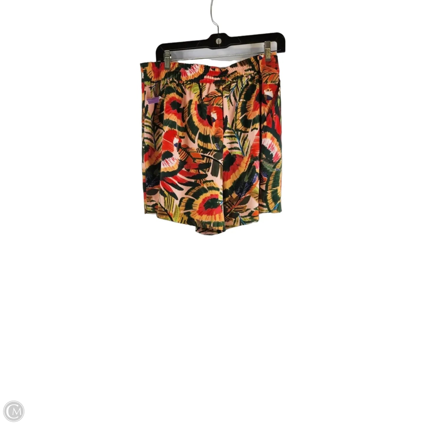 Shorts By Eliane Rose In Green & Orange, Size: 16