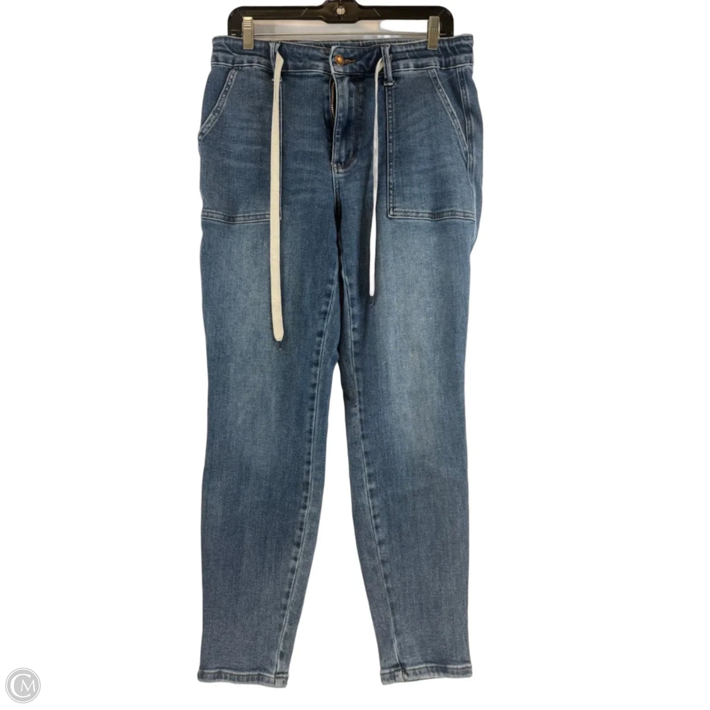 Jeans Straight By Judy Blue In Blue Denim, Size: 10