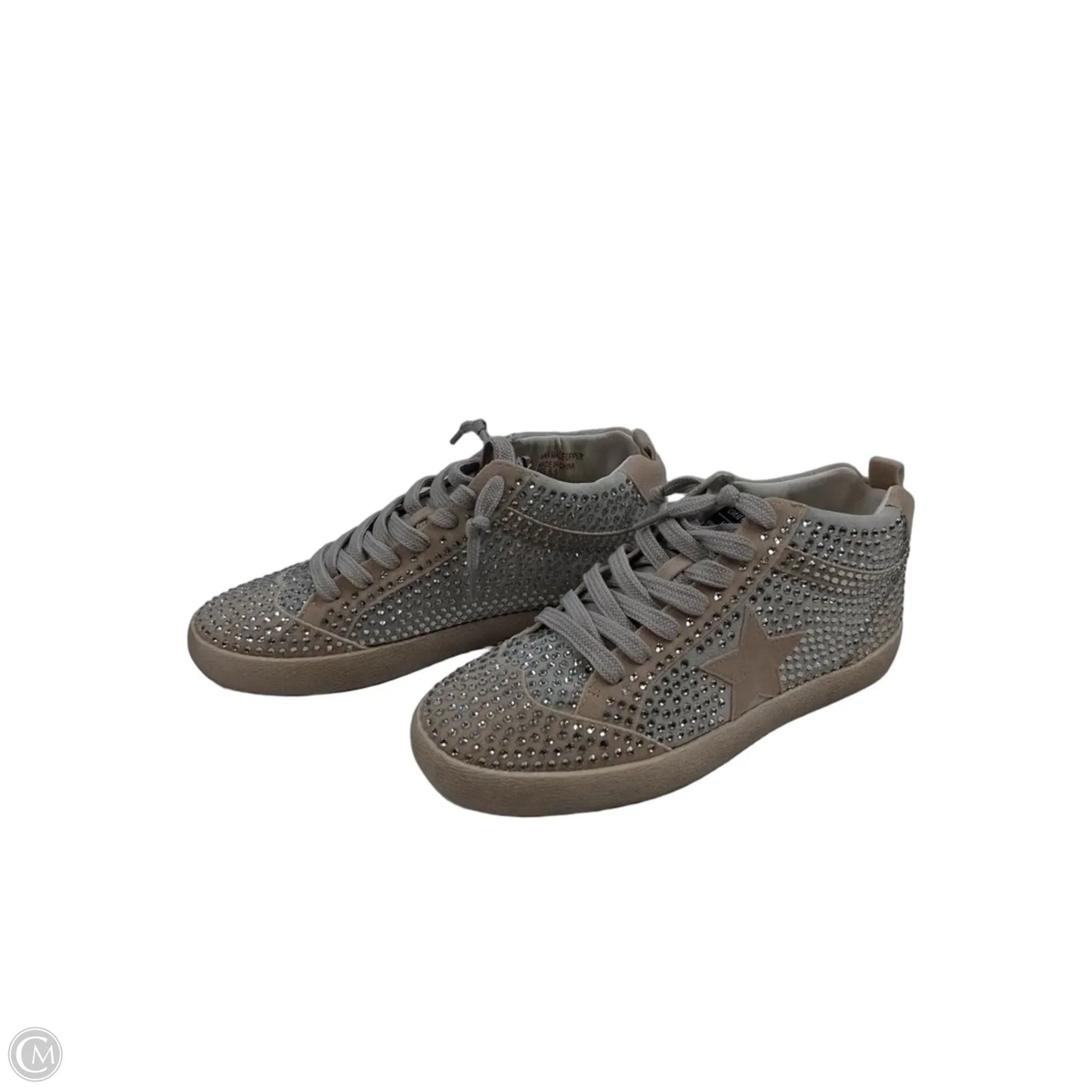 Shoes Sneakers By Clothes Mentor In Grey & Tan, Size: 6.5