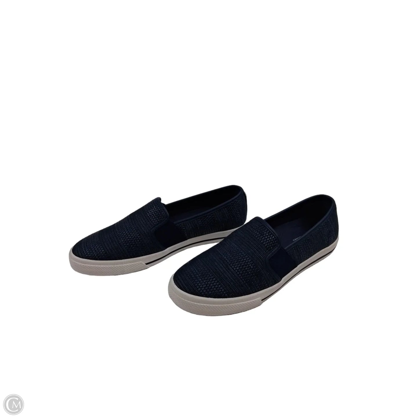 Shoes Flats By Lauren By Ralph Lauren In Blue & White, Size: 7.5