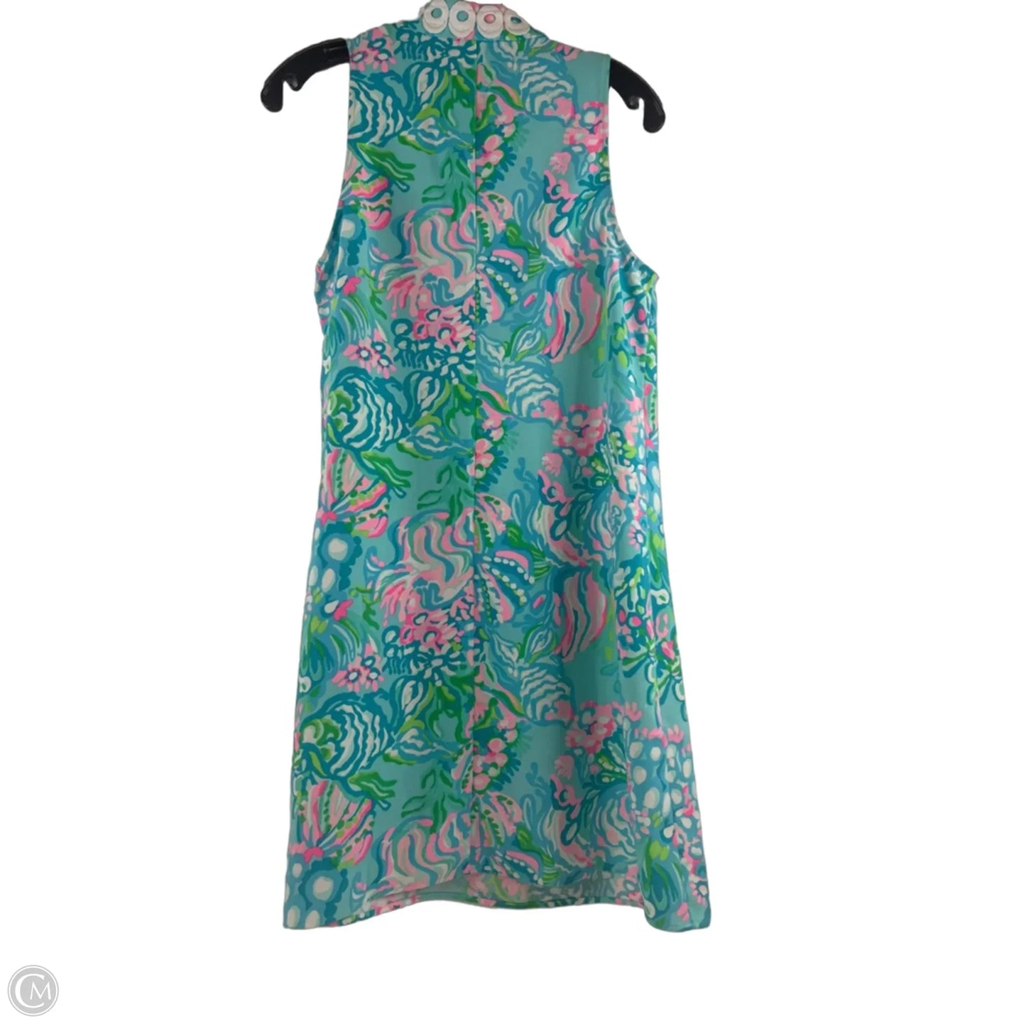 Dress Designer By Lilly Pulitzer In Blue & White, Size: S