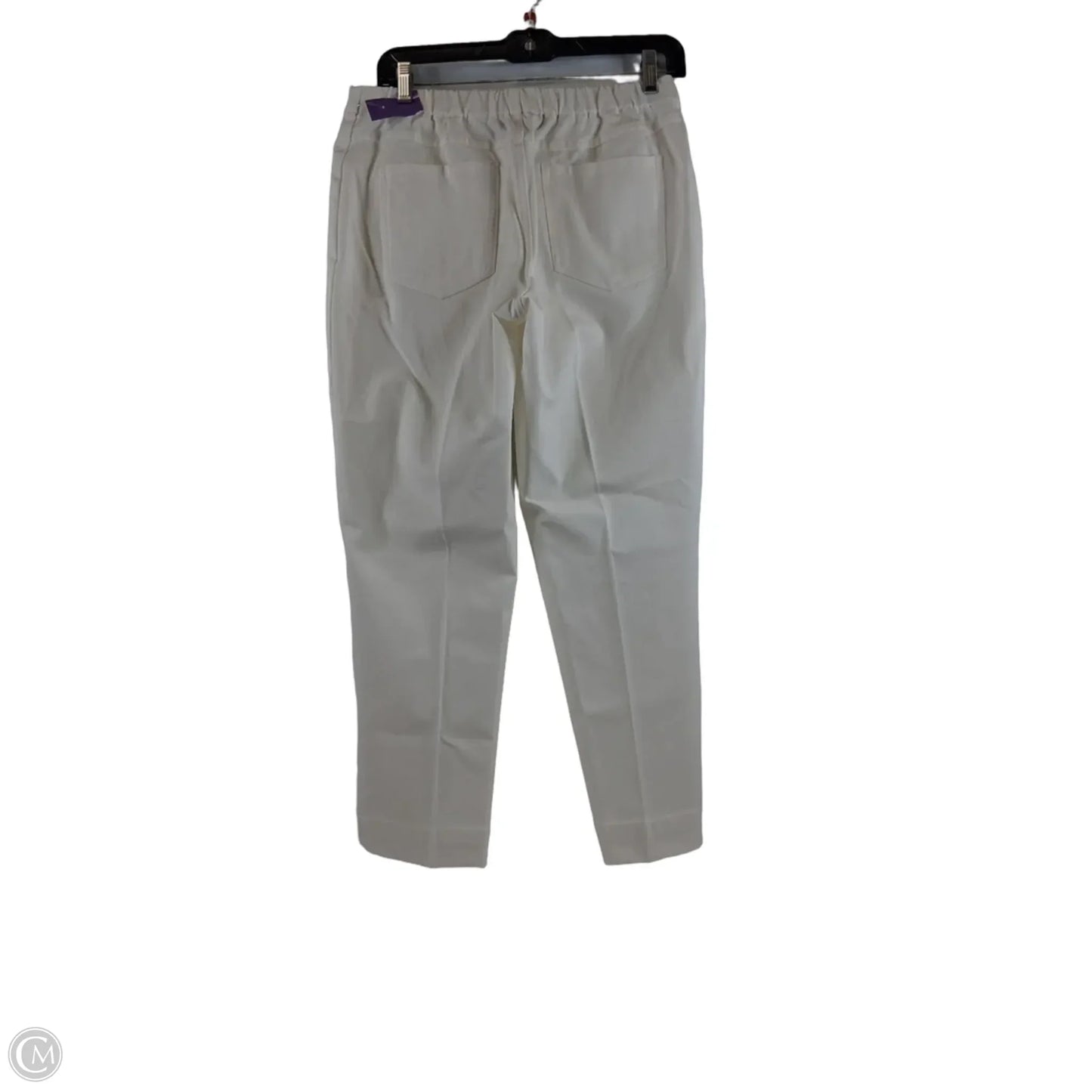 Pants Dress By Isaac Mizrahi Live Qvc In White, Size: 10p