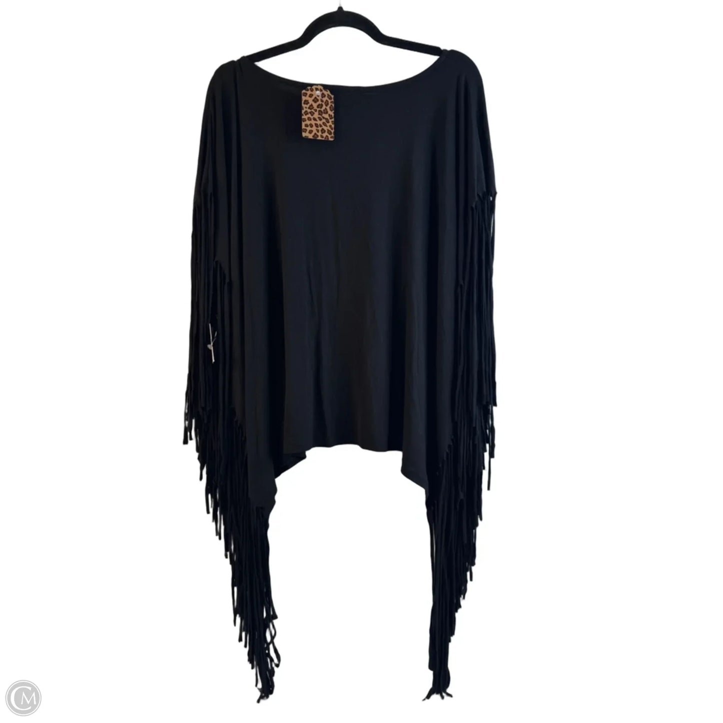 Top Short Sleeve By Three Bird Nest In Black, Size: S