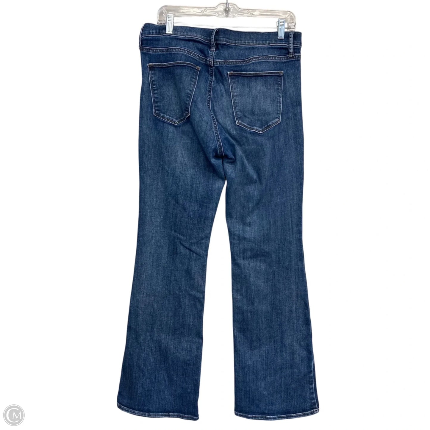 Jeans Boot Cut By Gap In Blue Denim, Size: 14