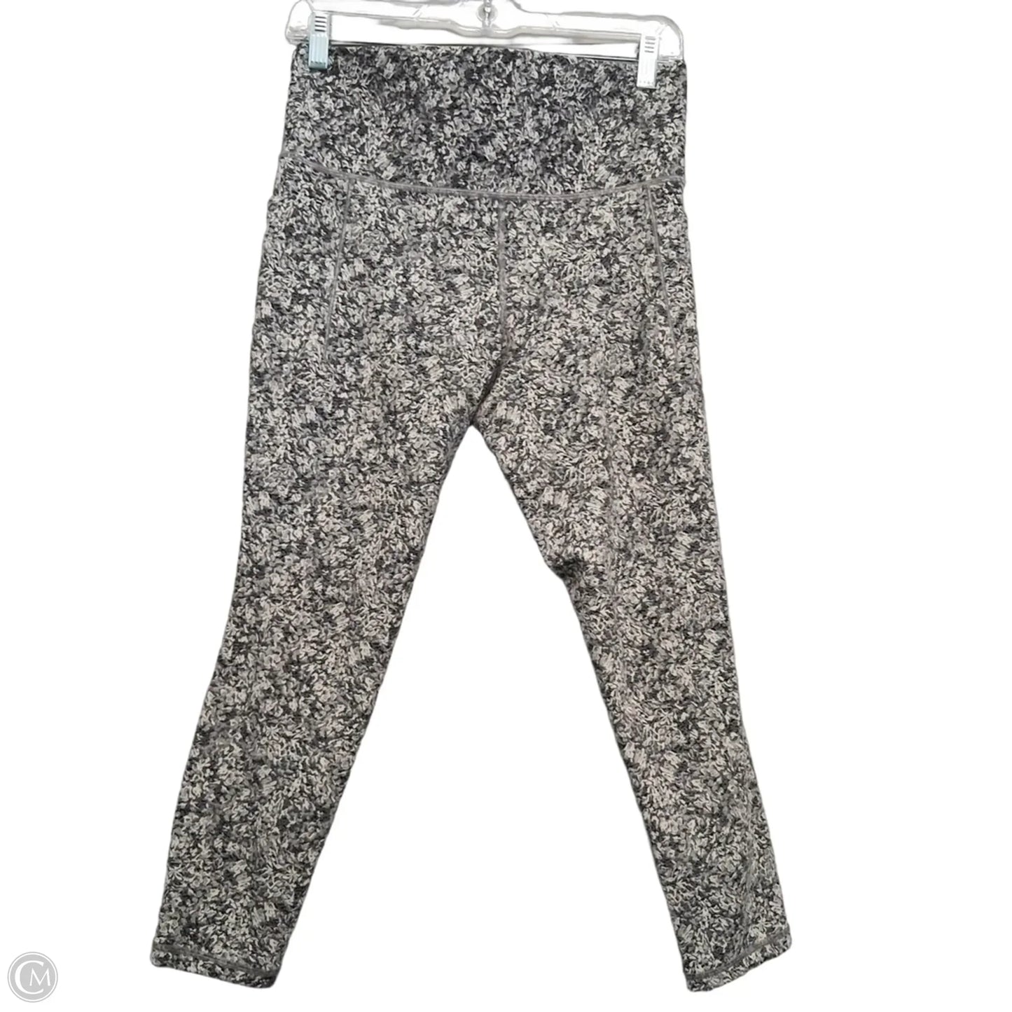 Athletic Leggings Capris By Athleta In Black & White, Size: M