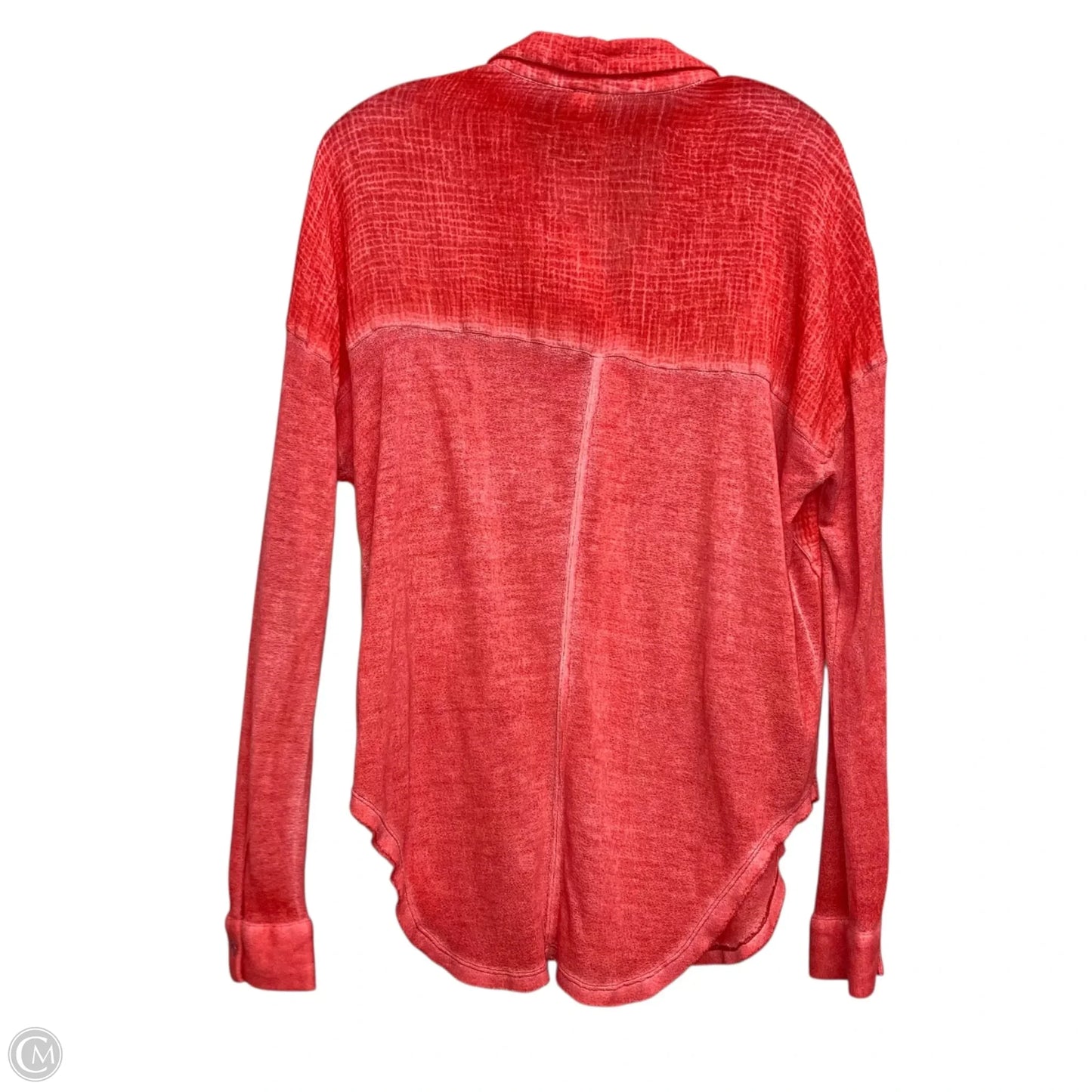 Top Long Sleeve By We The Free In Orange, Size: Xs