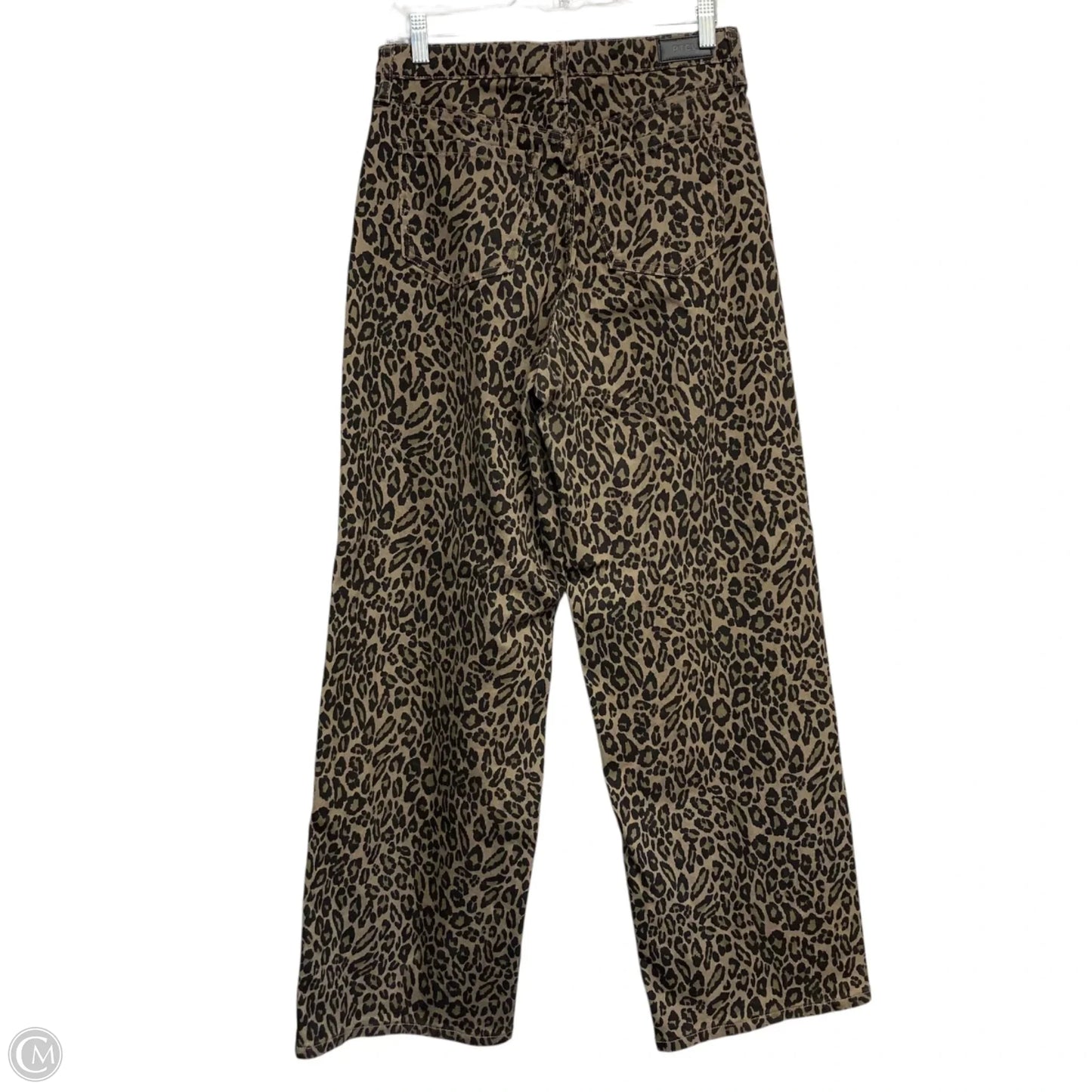Jeans Wide Leg By PTCL In Animal Print, Size: 6