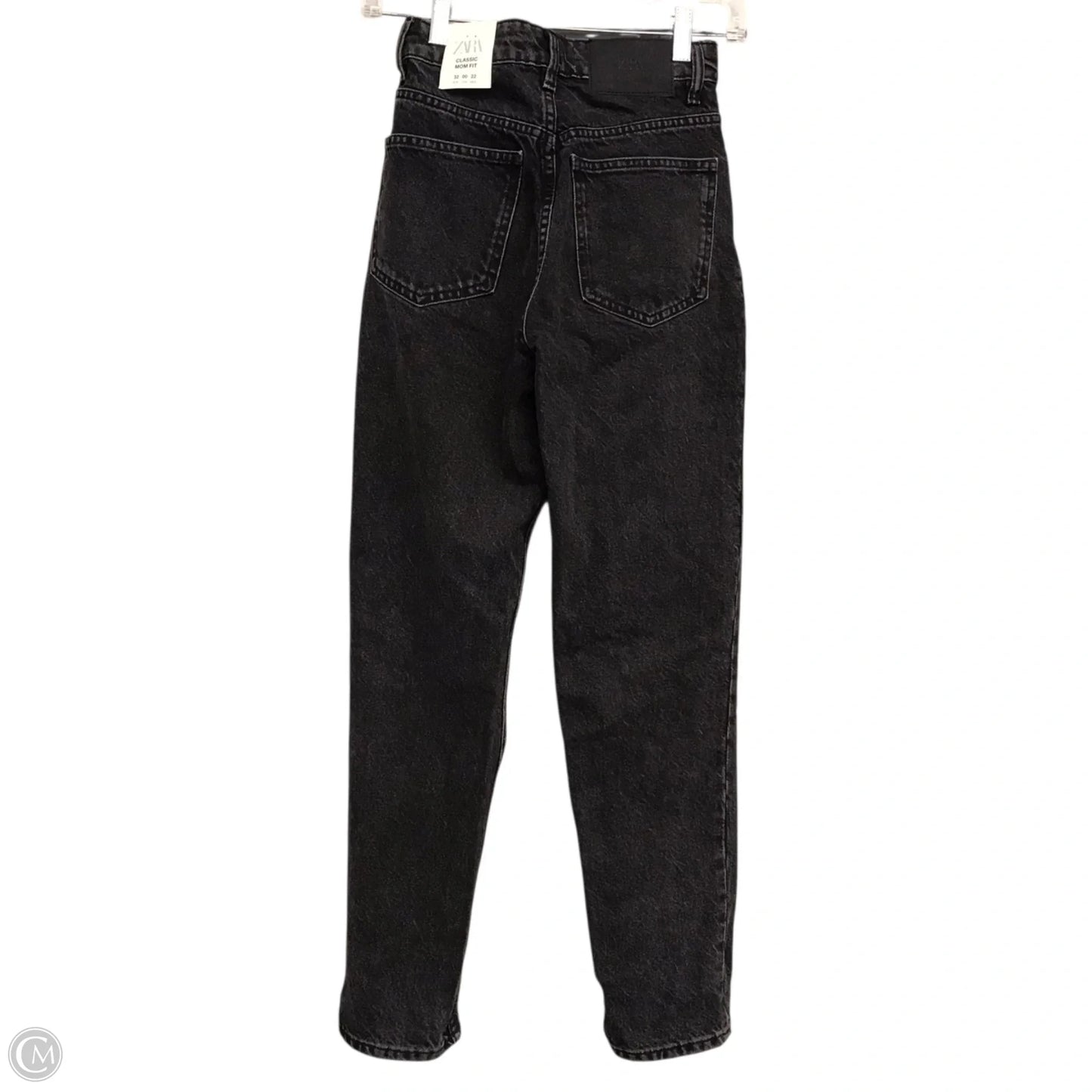 Jeans Cropped By Zara In Black, Size: 0