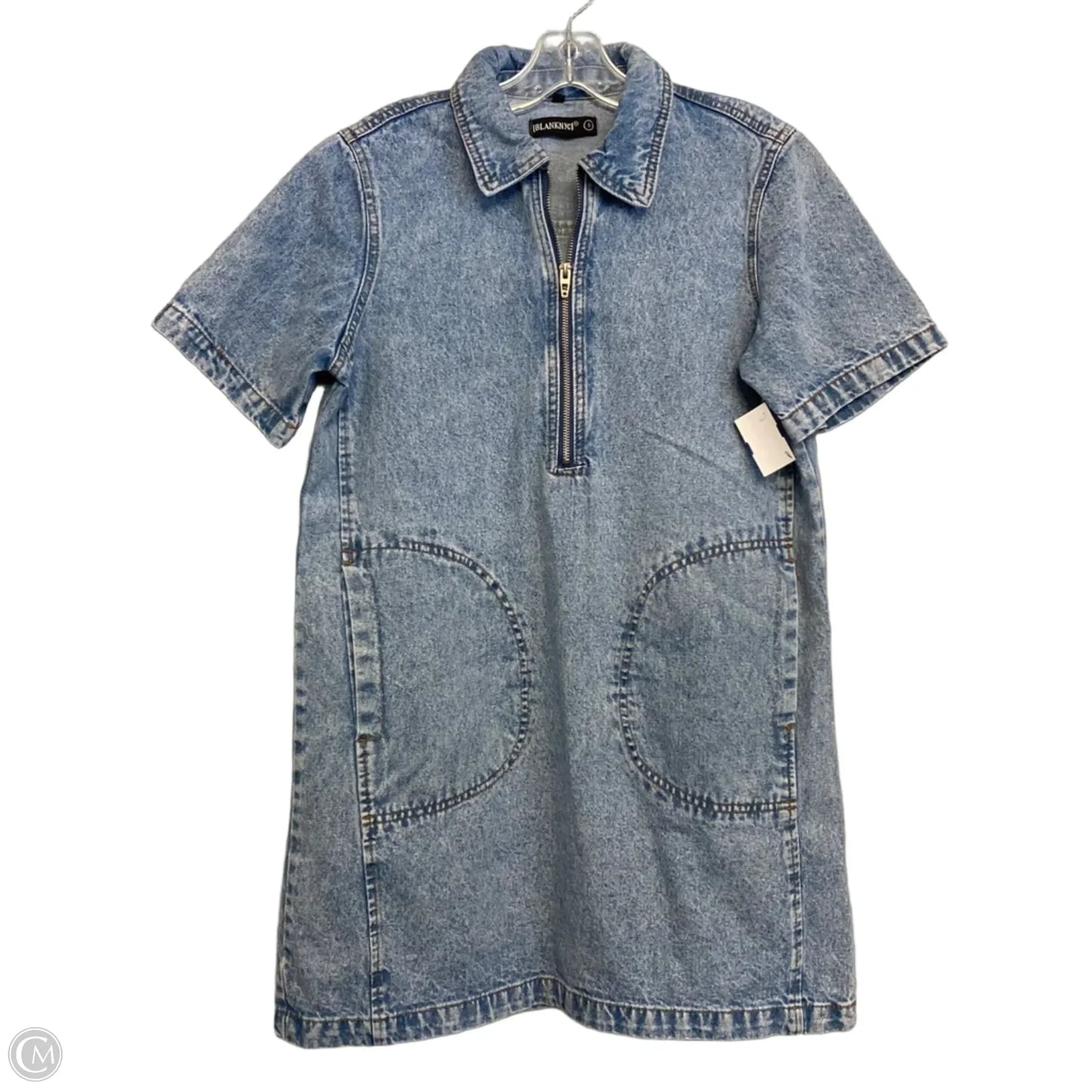 Dress Casual Short By Blanknyc In Blue Denim, Size: S