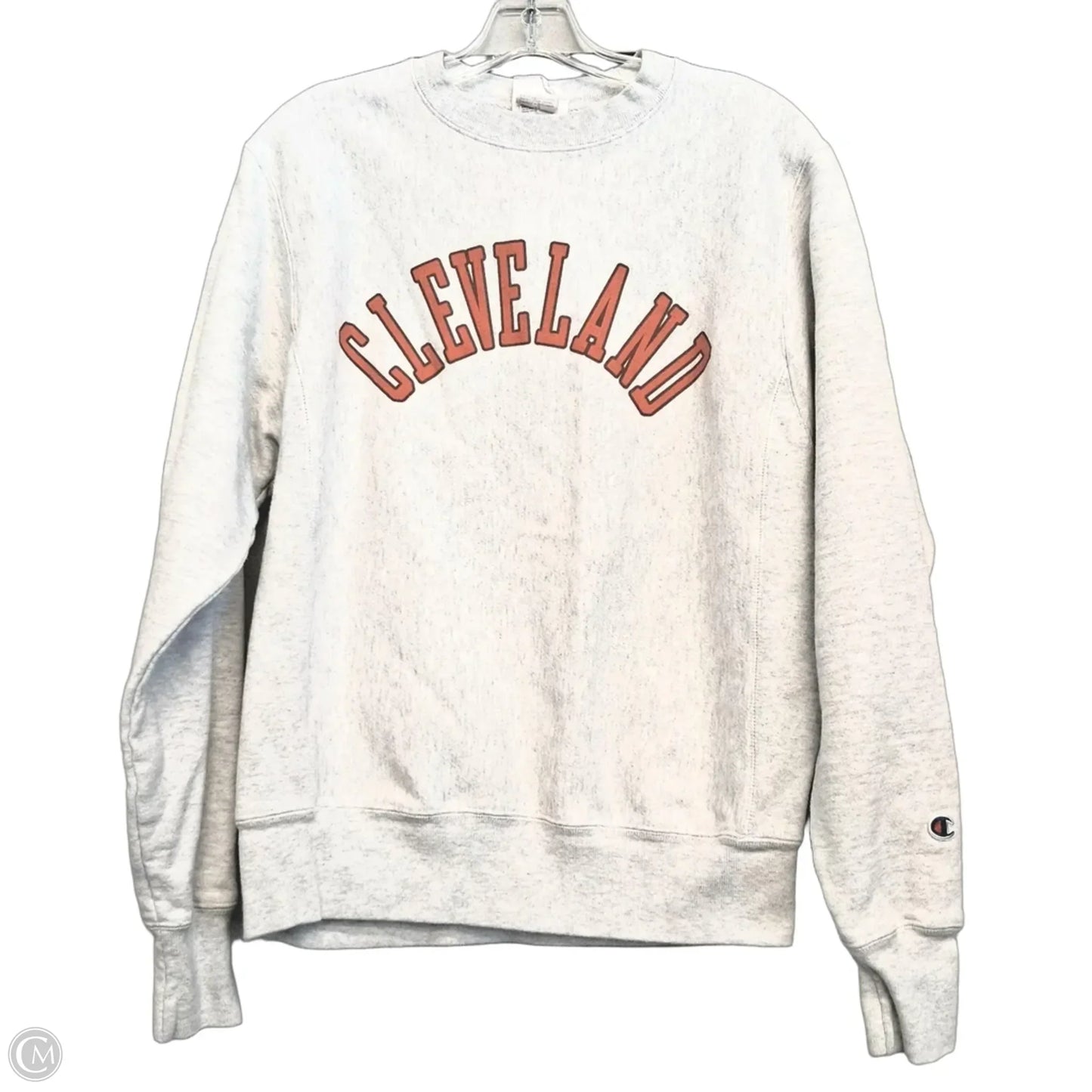 Sweatshirt Crewneck By Champion In Grey, Size: S