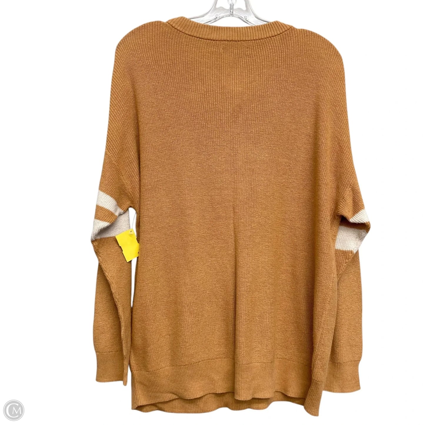 Top Long Sleeve By American Eagle In Tan, Size: Xl