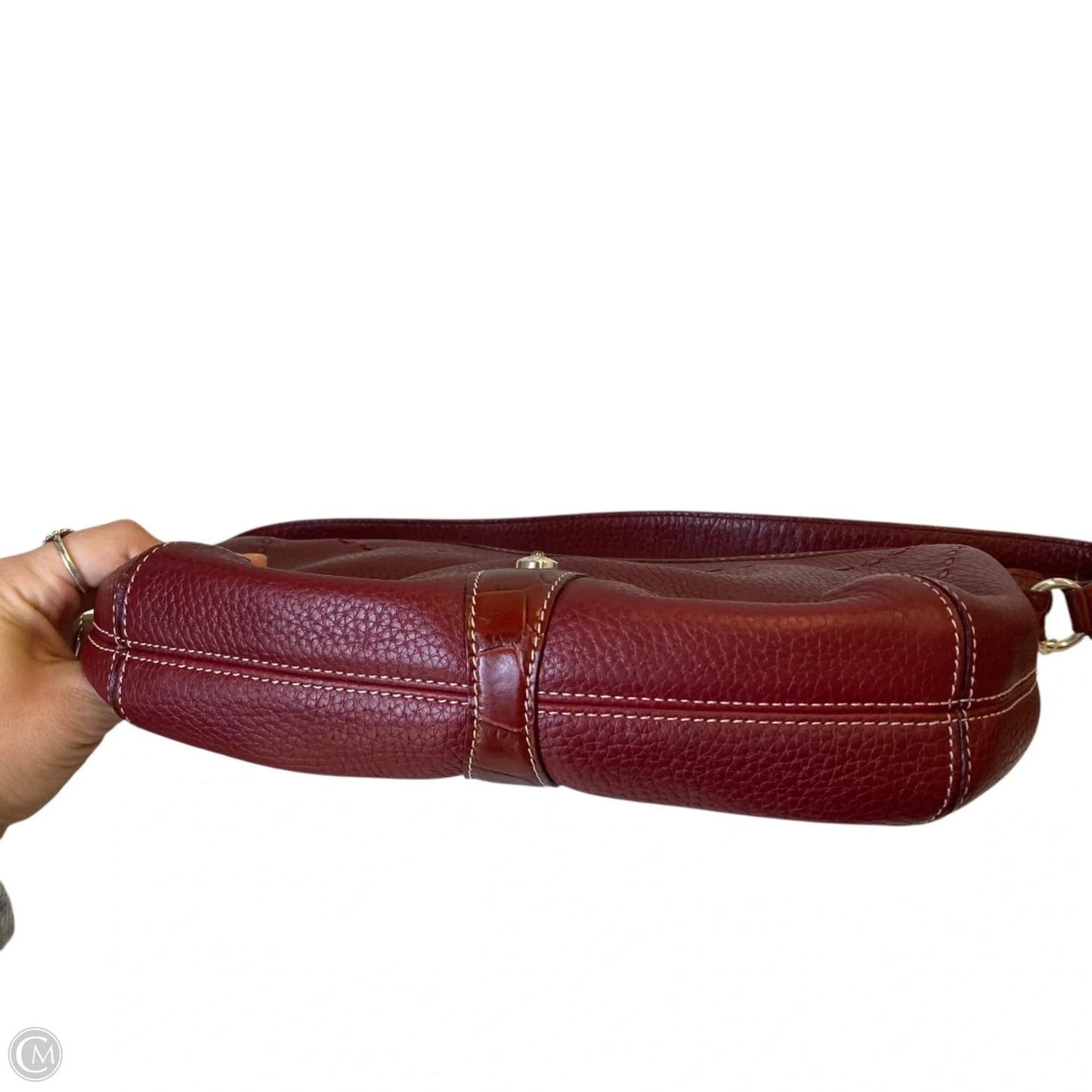 Handbag Leather By Brighton, Size: Small
