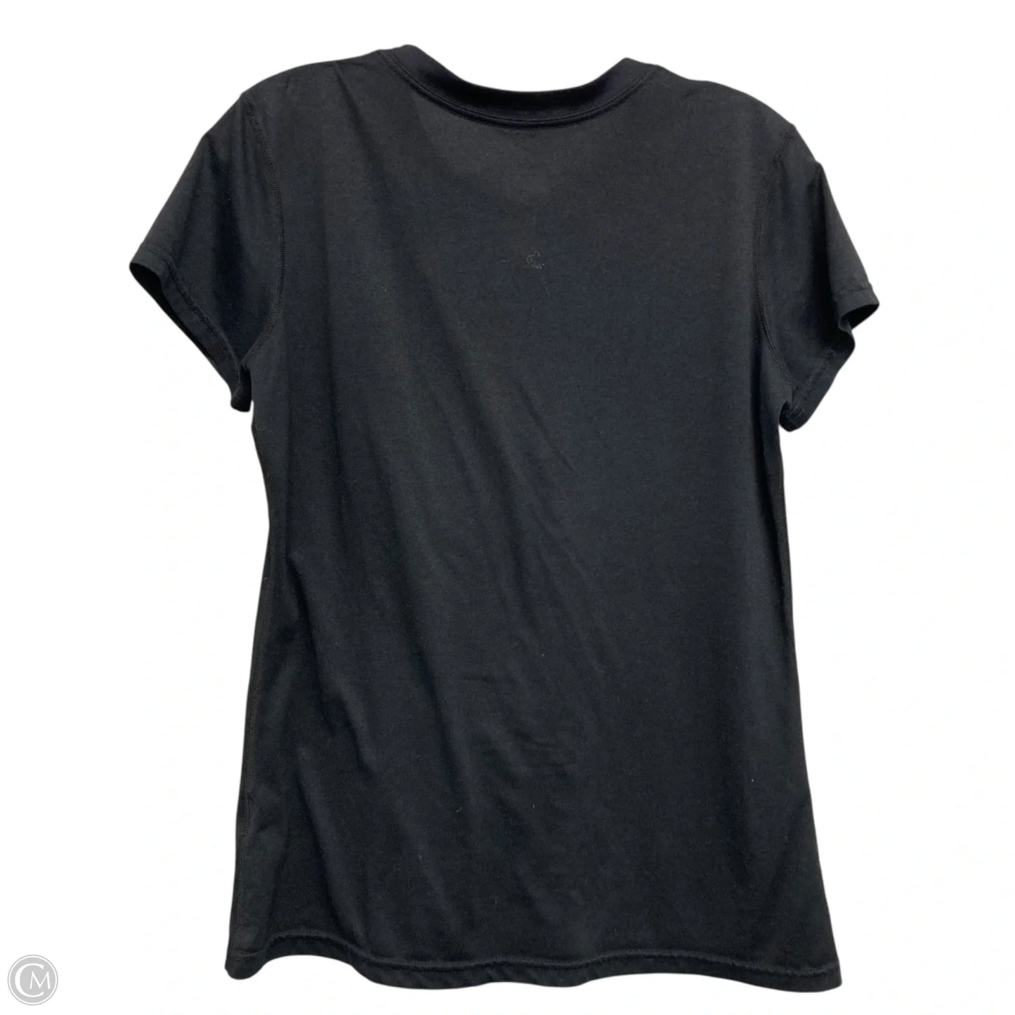Athletic Top Short Sleeve By Nike Apparel In Black, Size: M