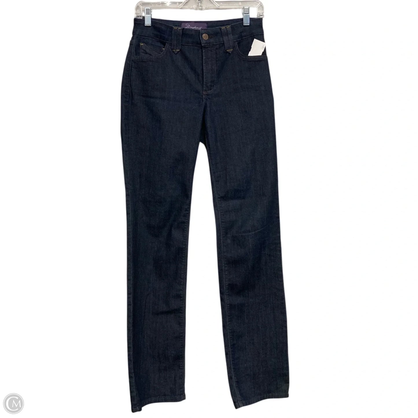 Jeans Straight By Not Your Daughters Jeans In Blue Denim, Size: 2