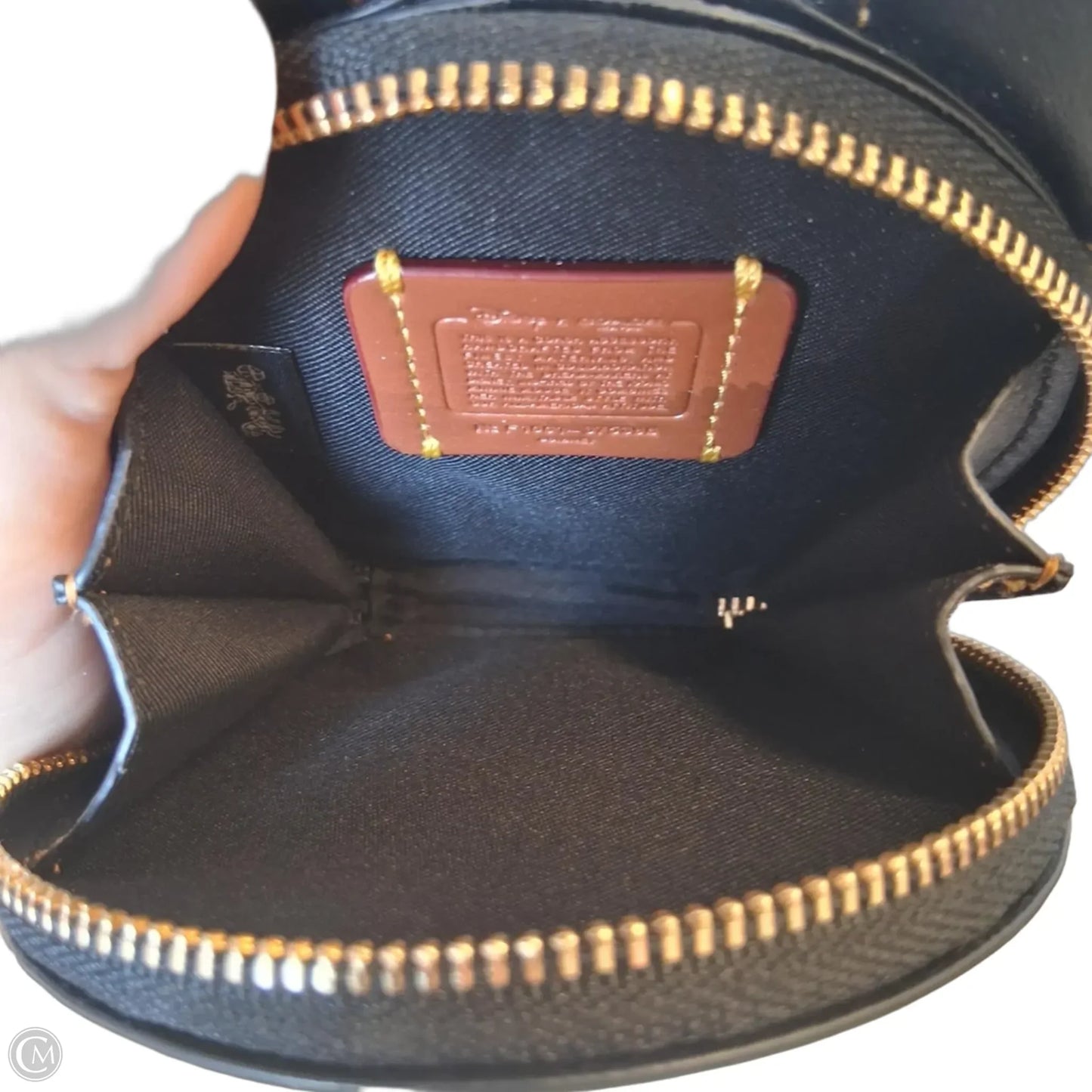 Coin Purse Designer By Coach, Size: Small