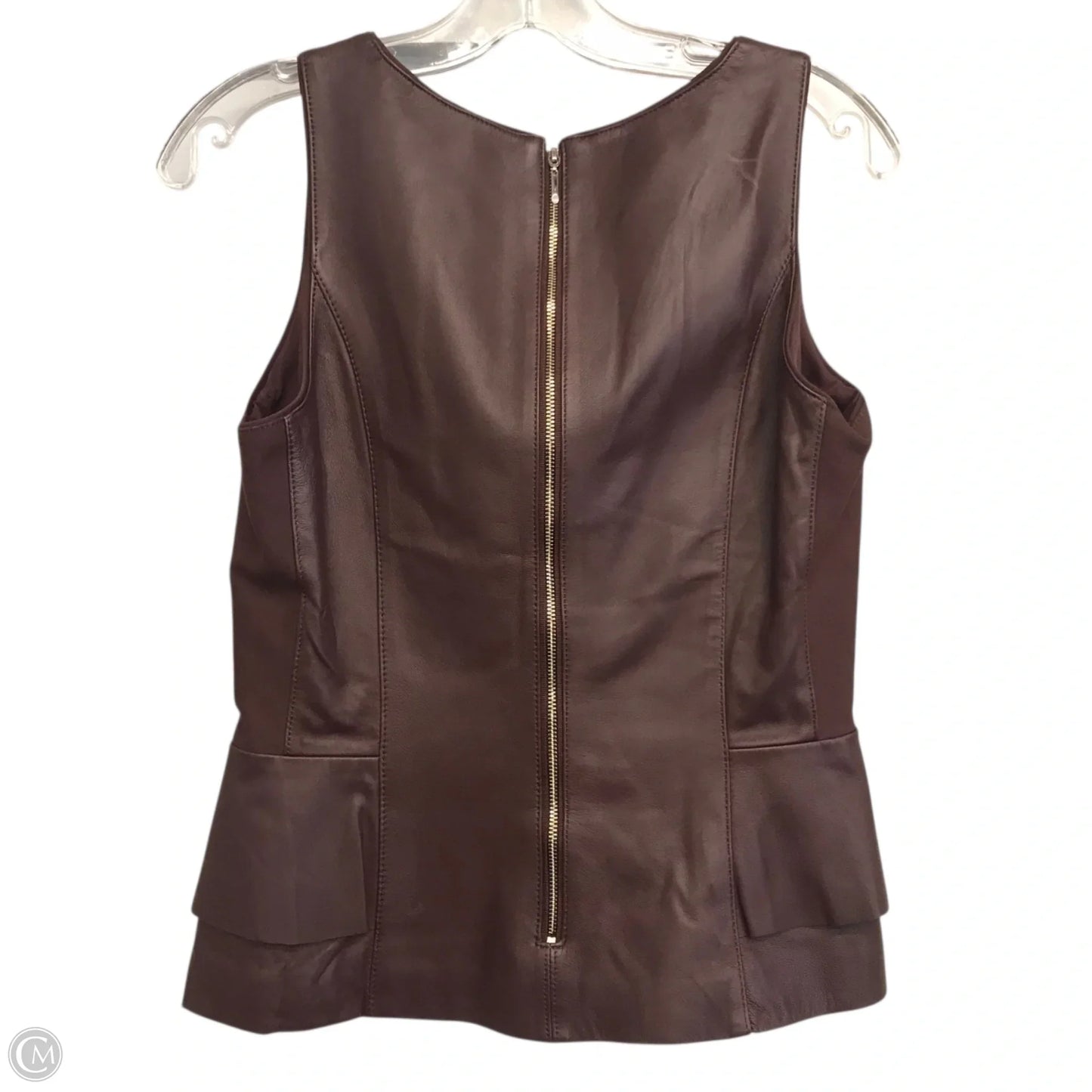 Top Sleeveless By White House Black Market In Brown, Size: S