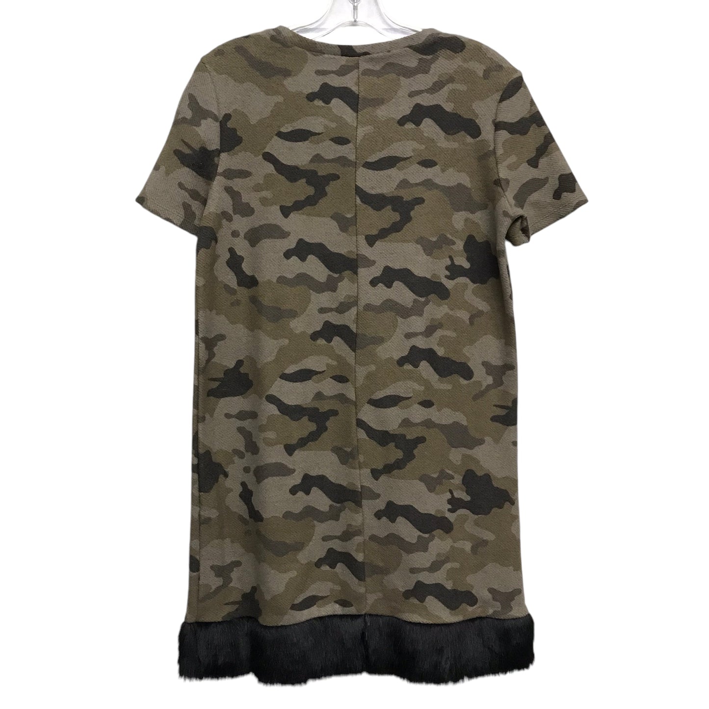 Dress Casual Short By Zara In Camouflage Print, Size:M