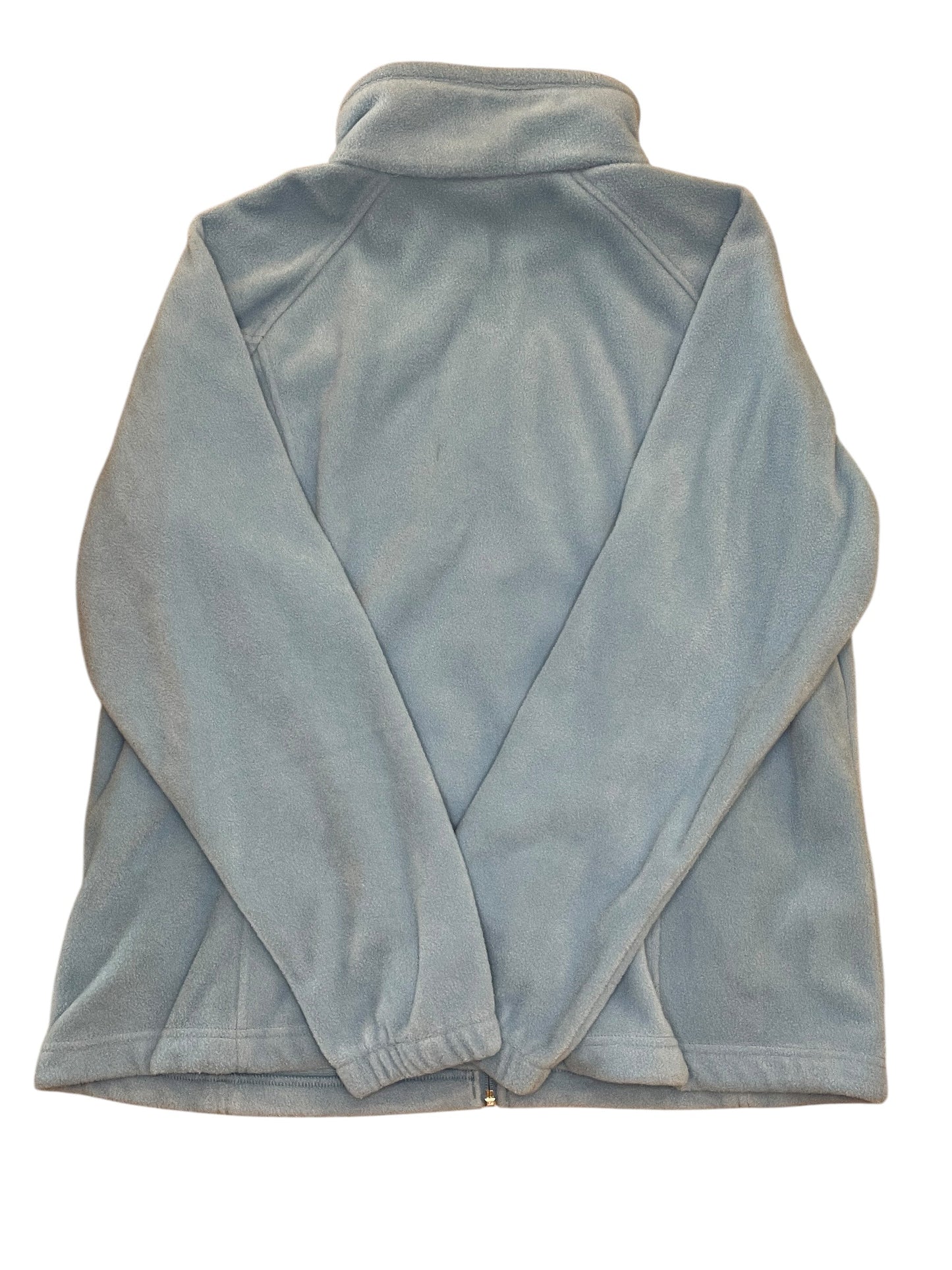 Jacket Fleece By Columbia In Blue, Size:1X