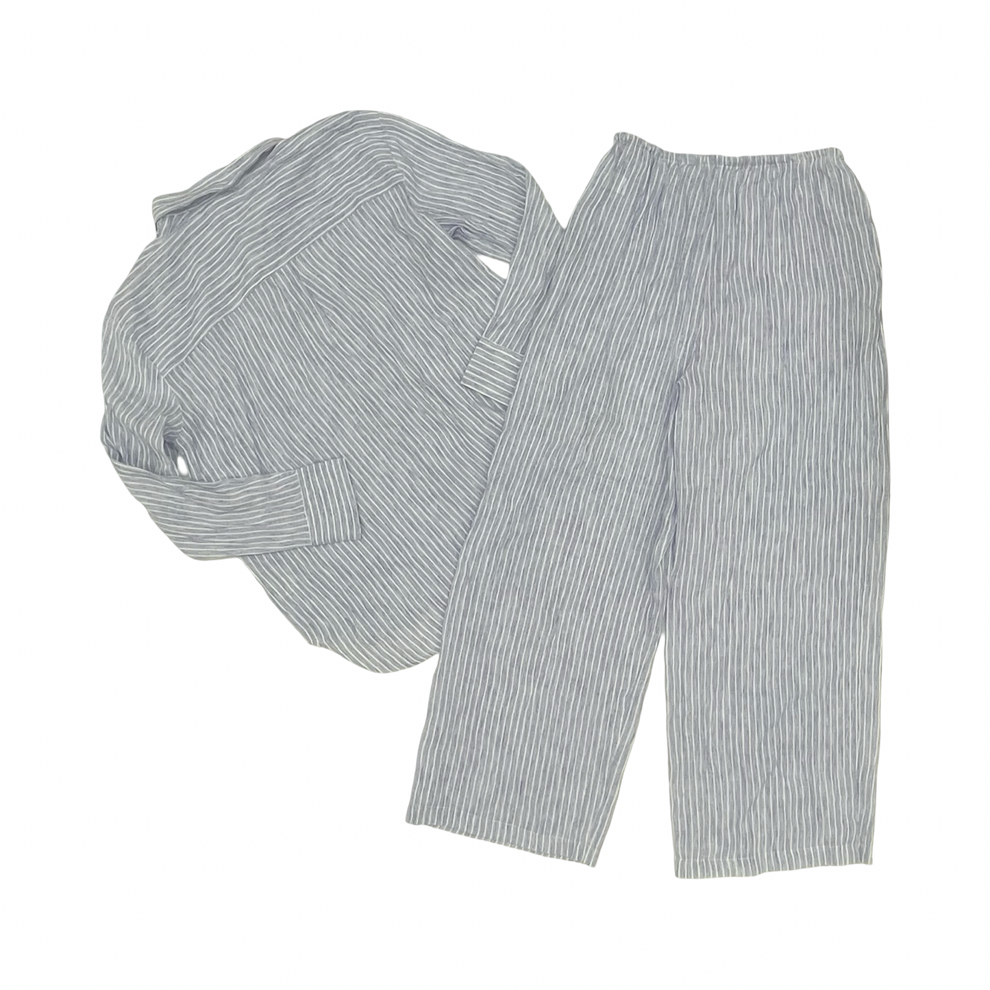 Pants Set 2Pc By Blue Island In Blue & White, Size:L