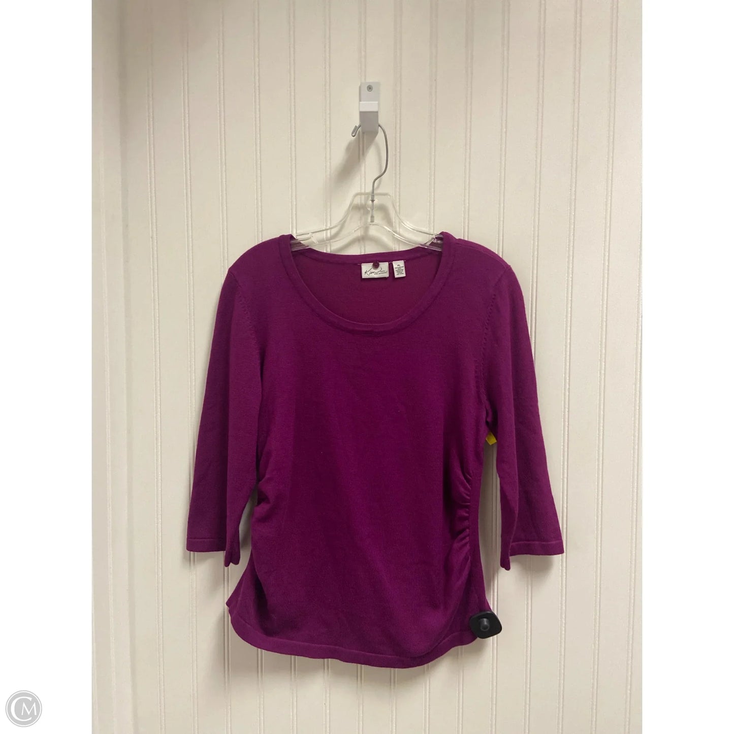 Sweater By Kim Rogers In Purple, Size: Lp
