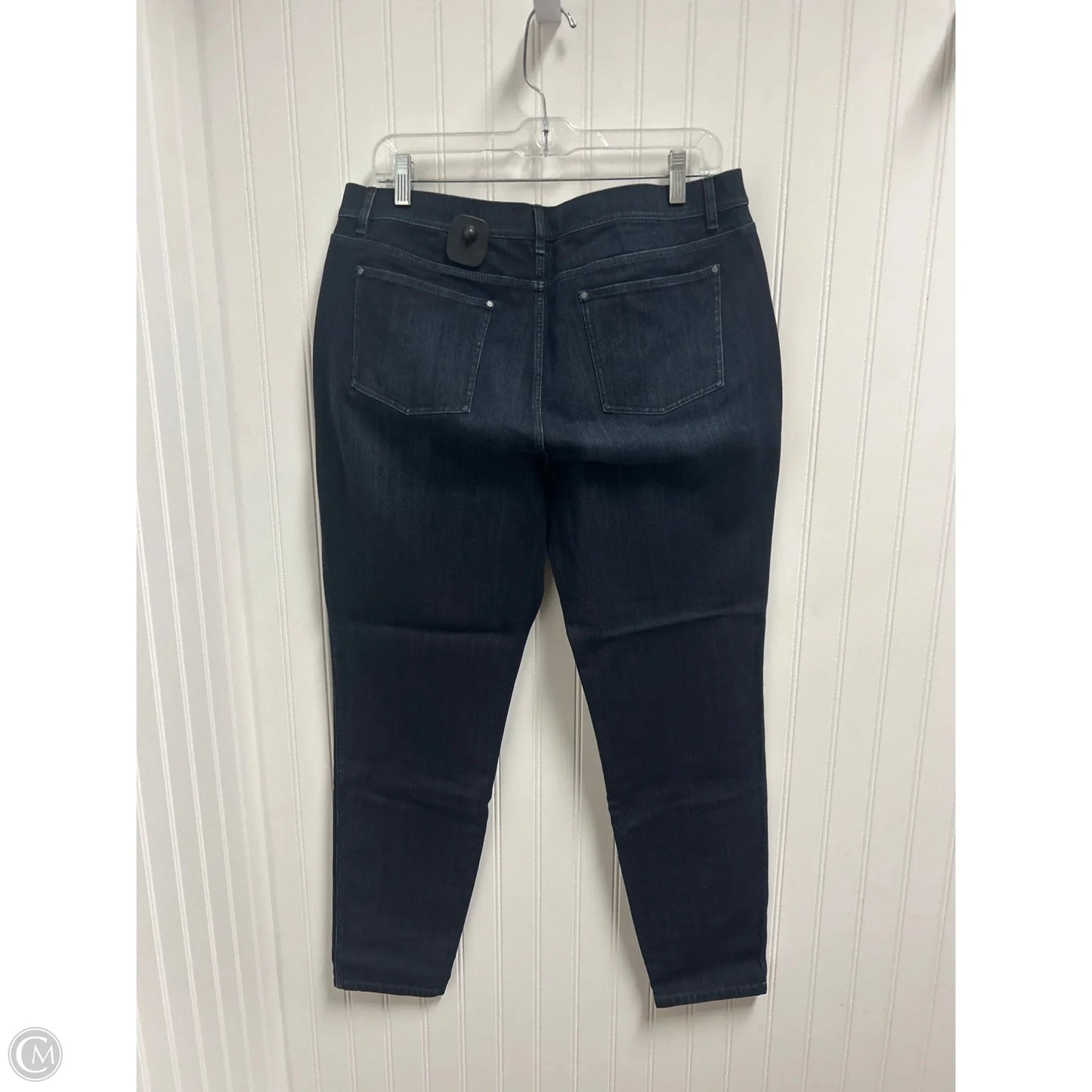 Jeans Designer By Lafayette 148 In Blue, Size: 14