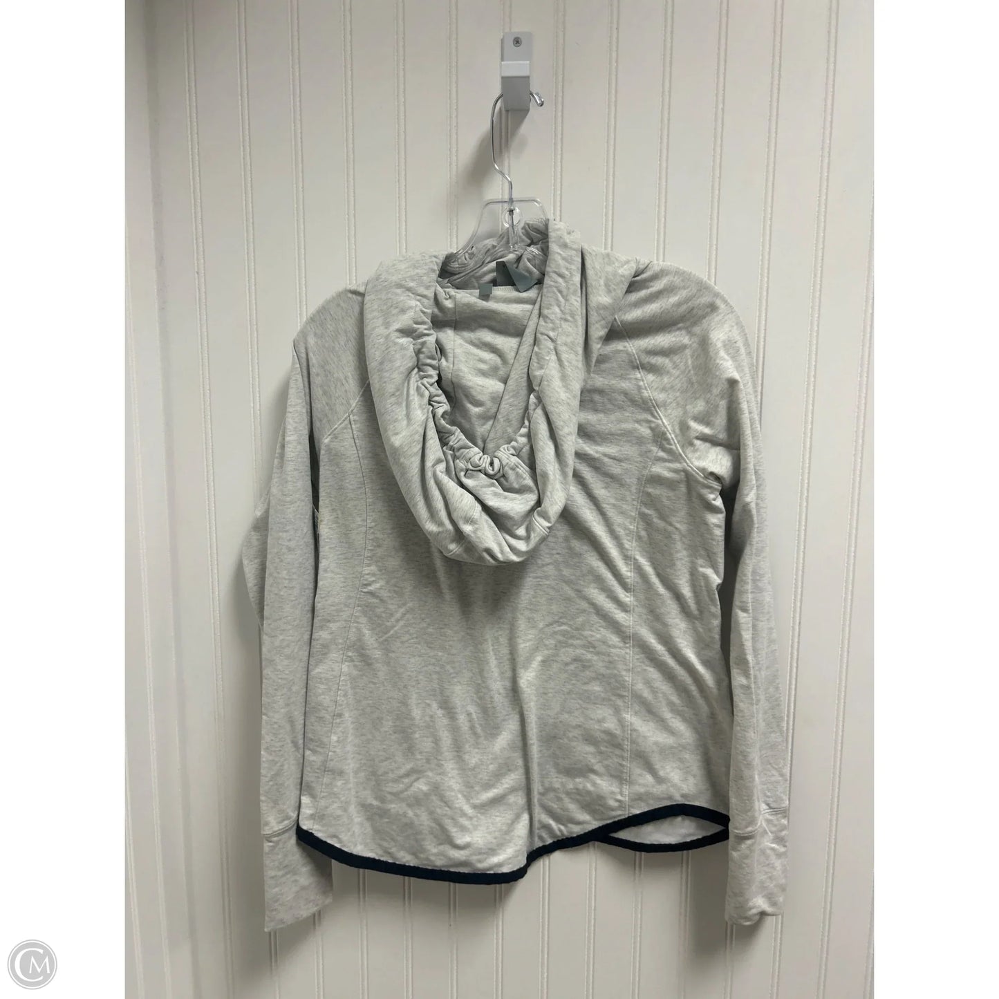 Athletic Jacket By Athleta In Grey, Size: S