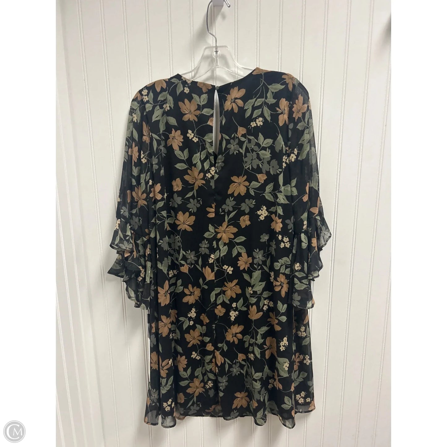 Dress Casual Short By Calvin Klein In Black, Size: S