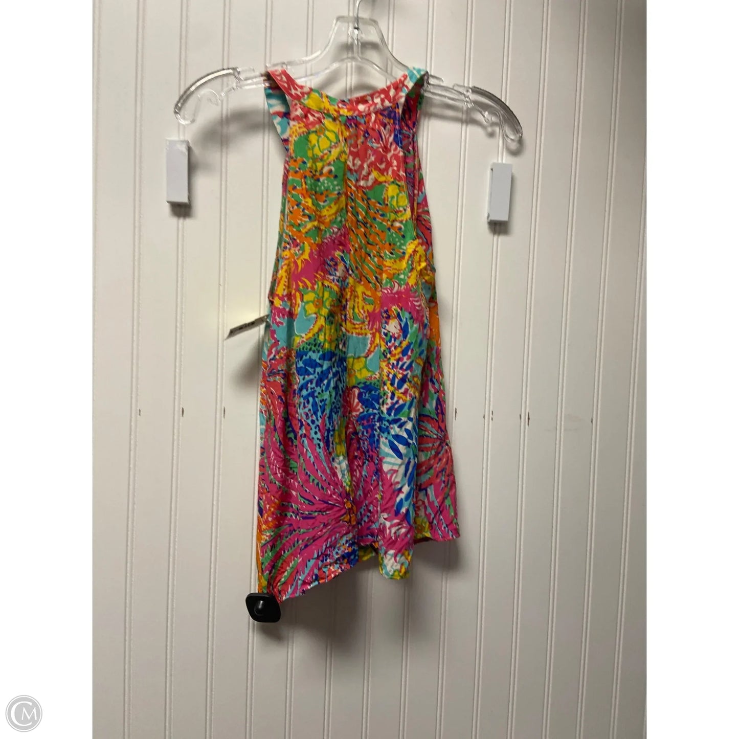 Top Sleeveless Designer By Lilly Pulitzer In Multi-colored, Size: S