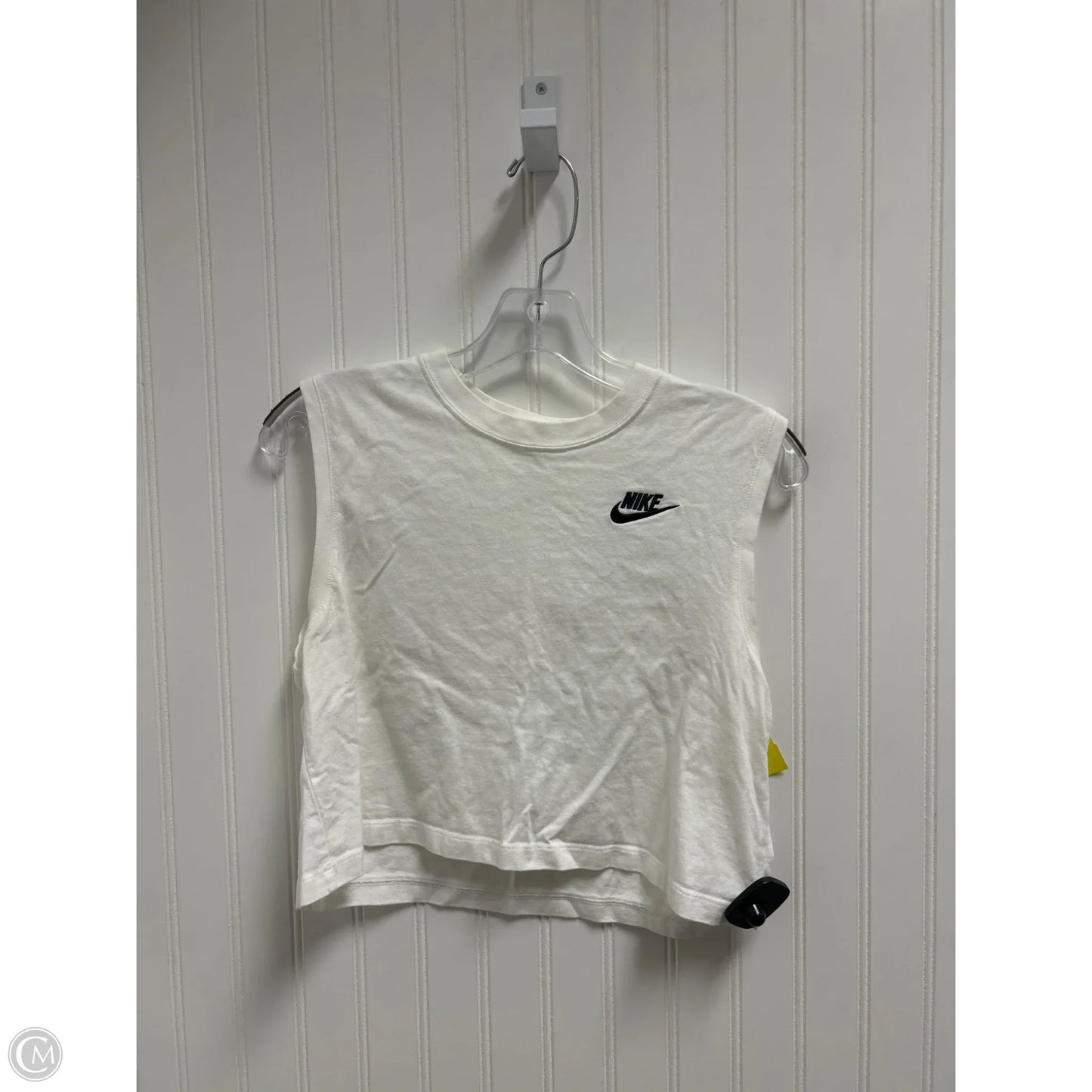 Tank Top By Nike In White, Size: Xs