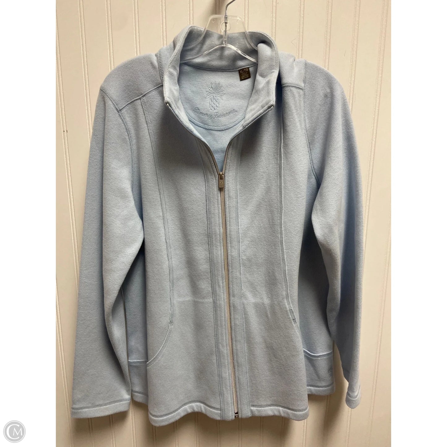 Athletic Jacket By Tommy Bahama In Blue, Size: Xl